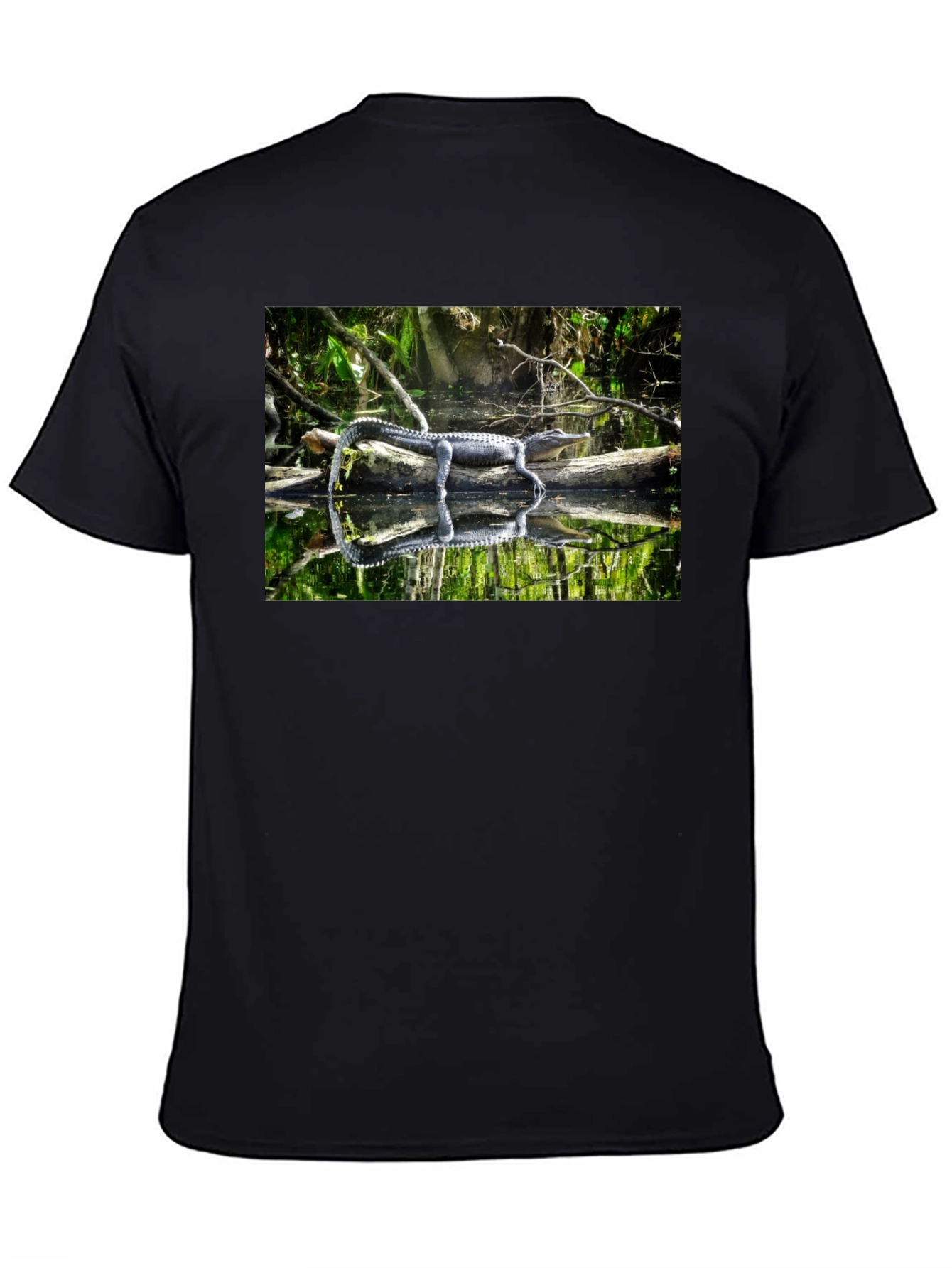 Alligator Reflection Graphic T-Shirt