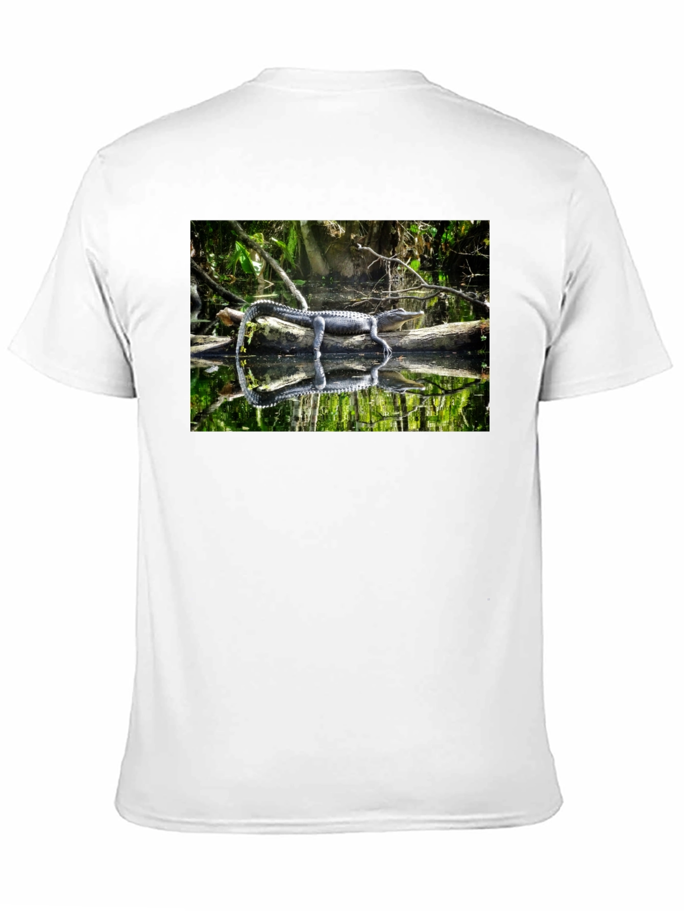 Alligator Reflection Graphic T-Shirt