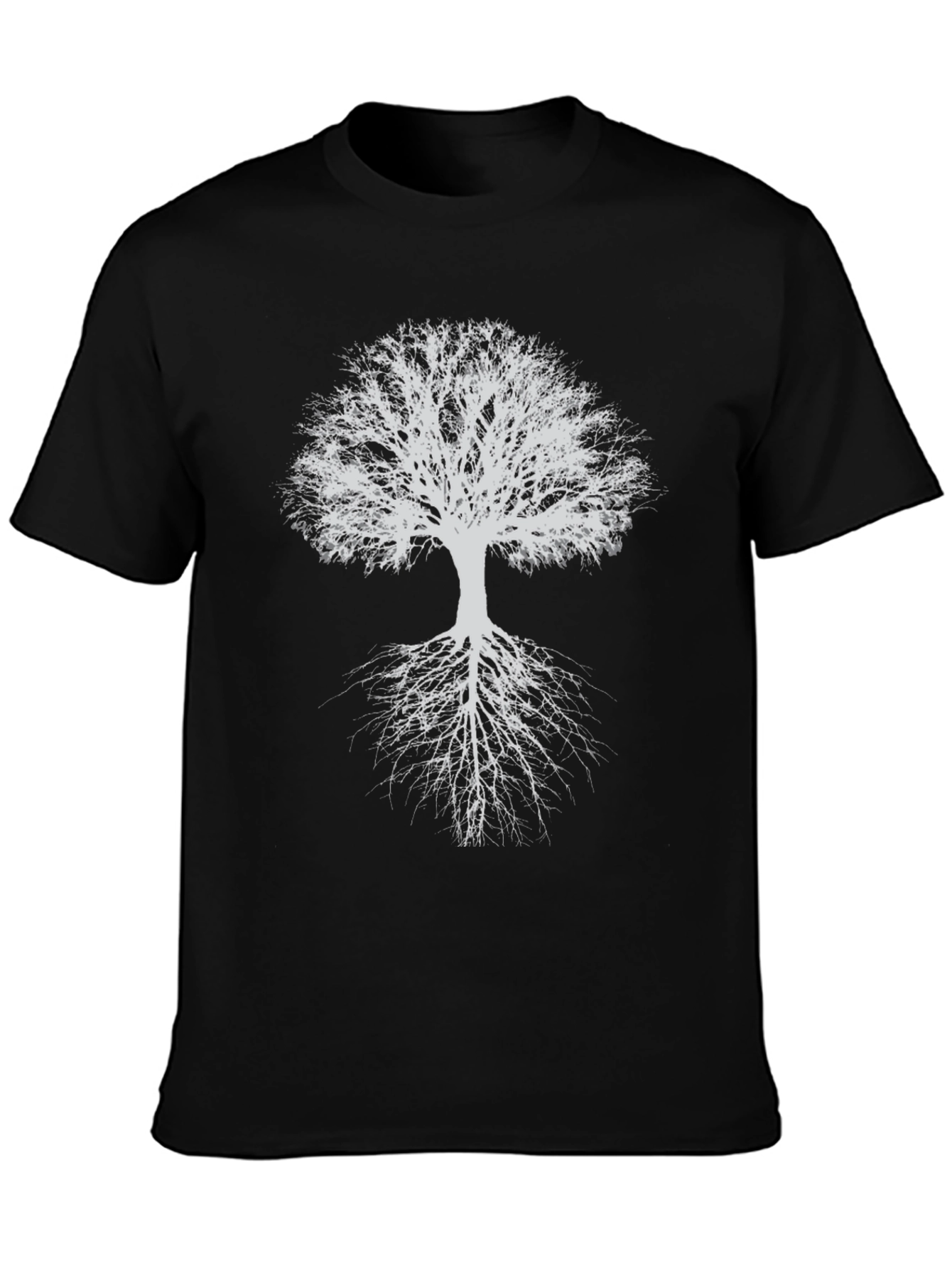 Abstract Tree Graphic T-Shirt