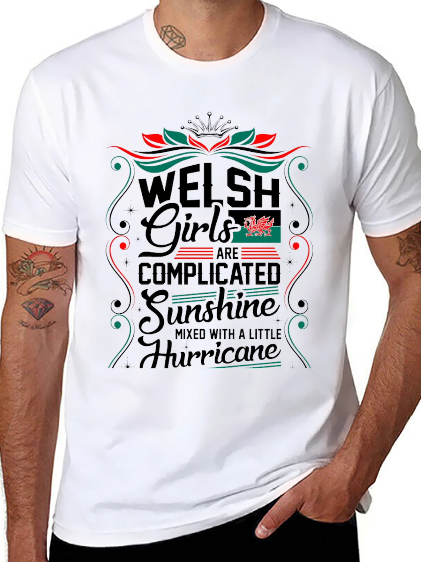 Welsh Girls Complicated T-Shirt