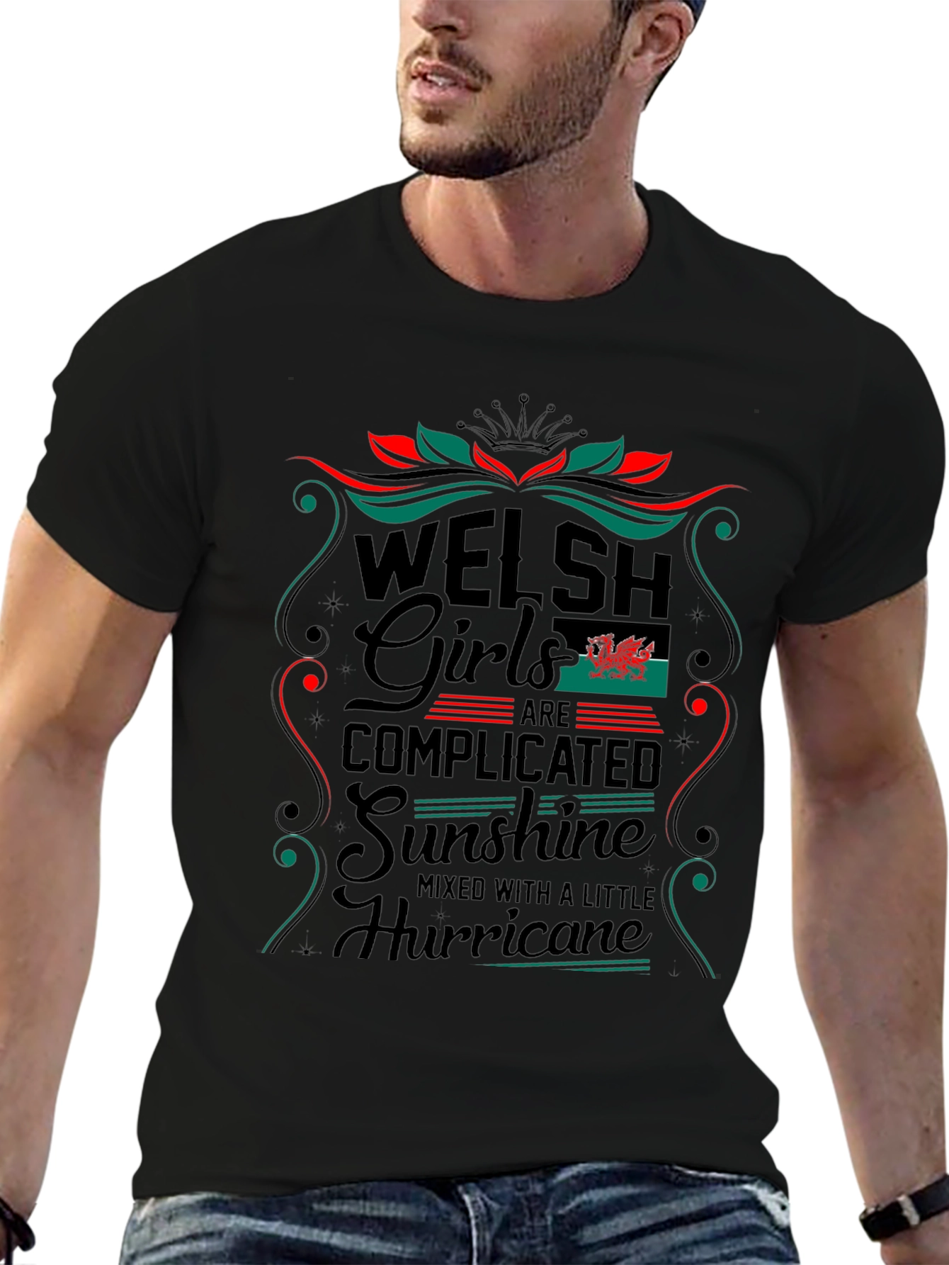 Welsh Girls Complicated T-Shirt