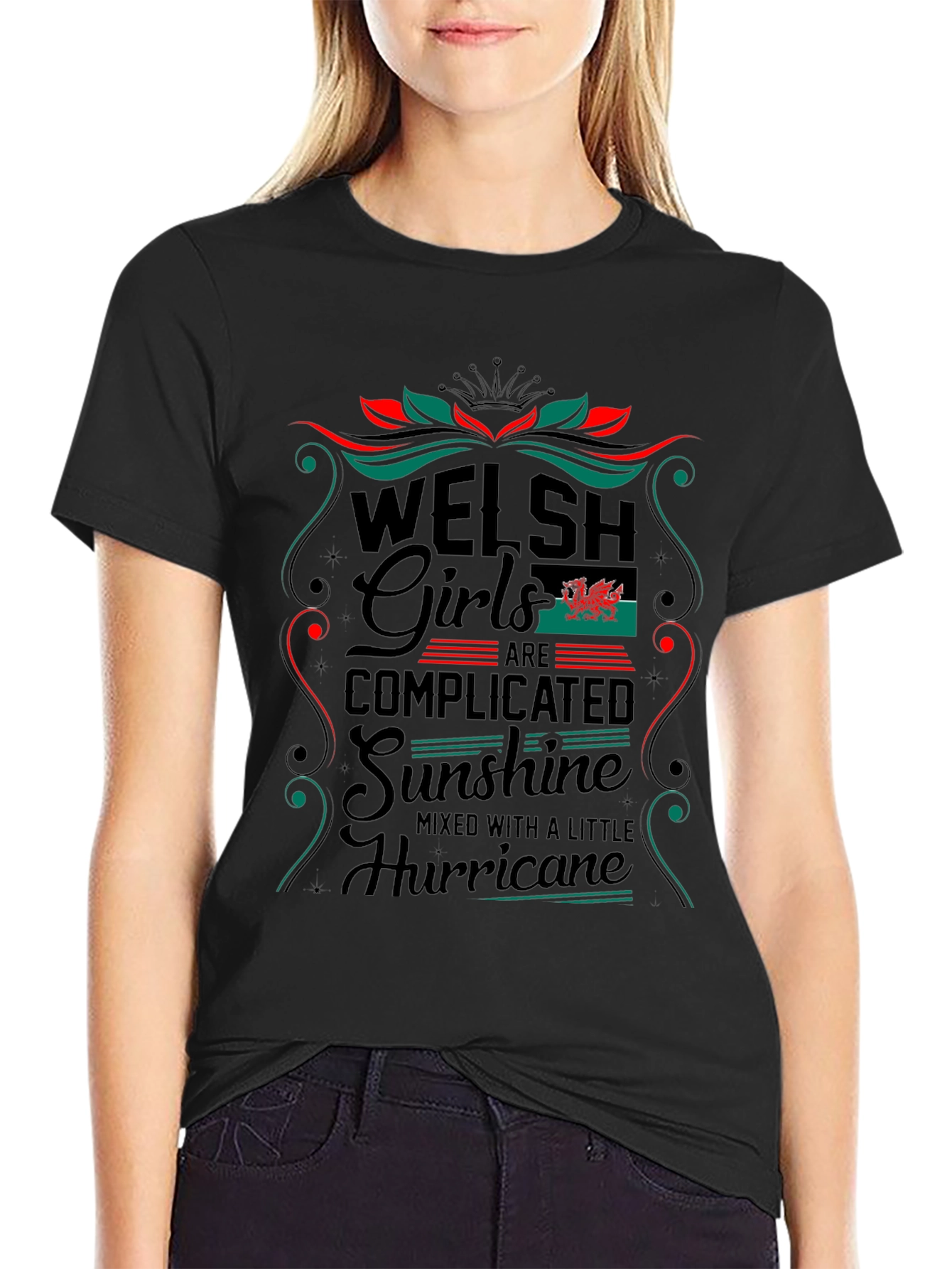 Welsh Girls Complicated T-Shirt