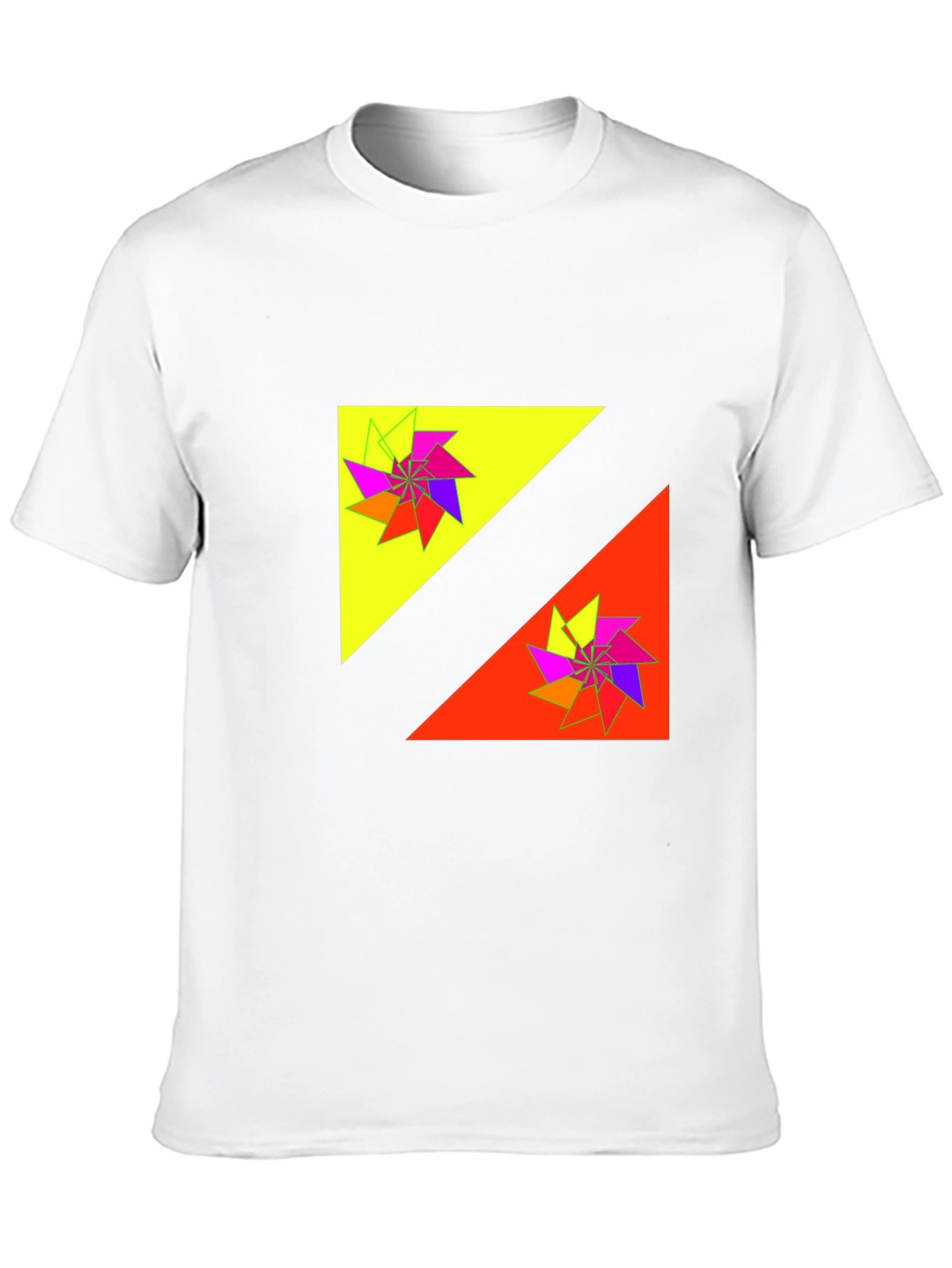 Abstract Graphic Print T-Shirt