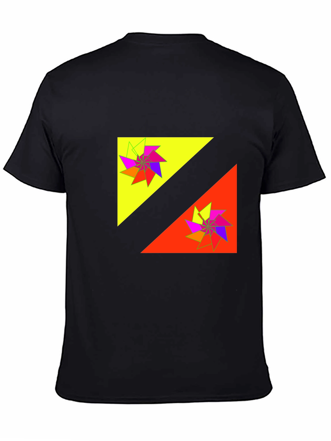 Abstract Graphic Print T-Shirt