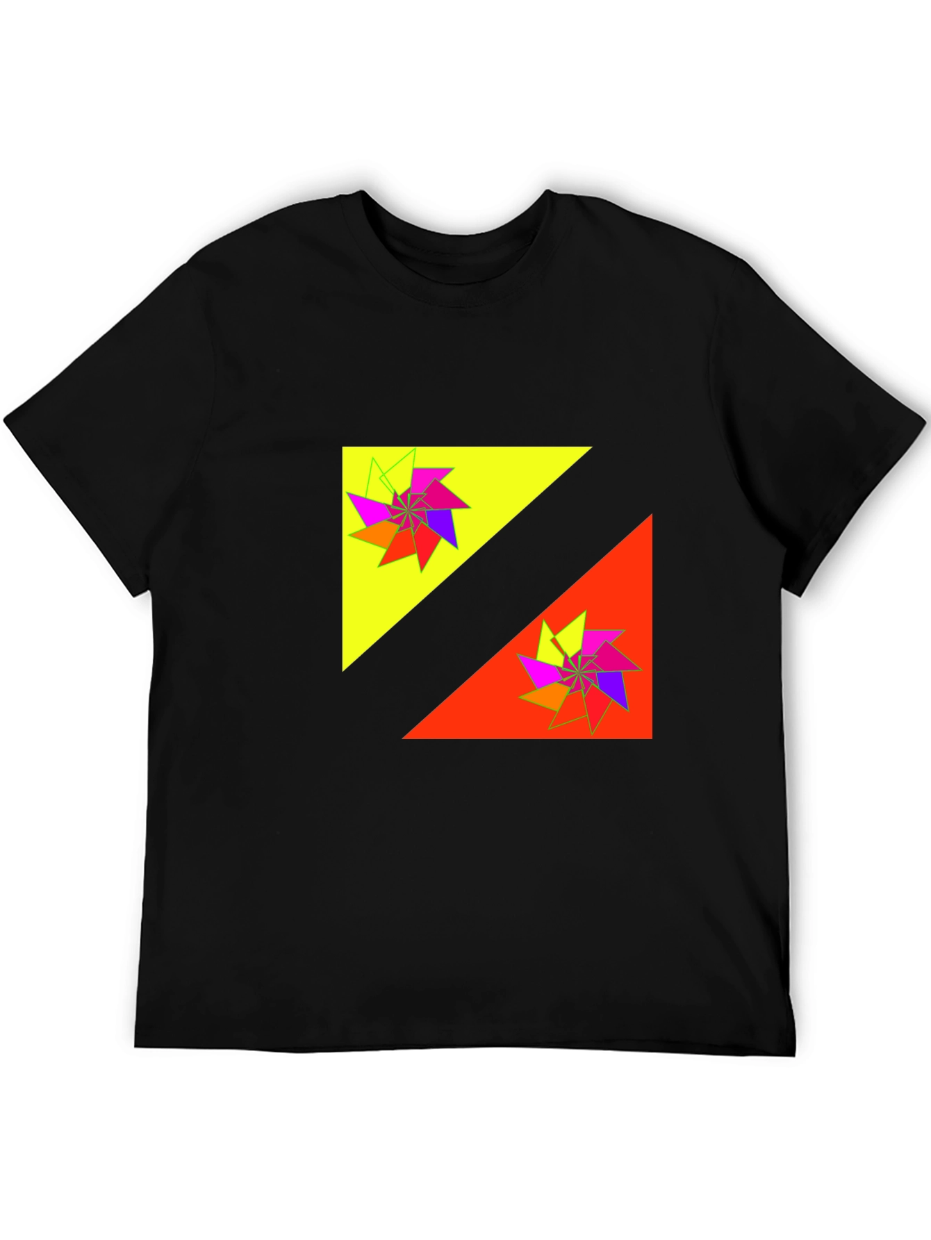 Abstract Graphic Print T-Shirt