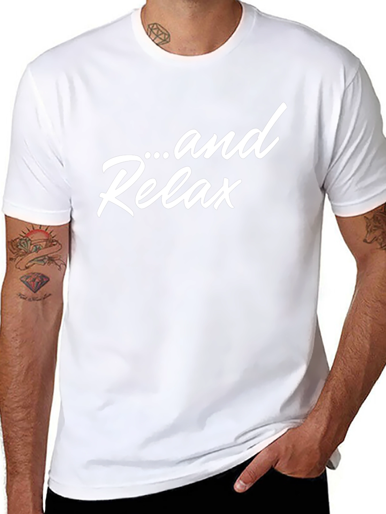 ...and Relax T-Shirt - Stylish Comfort