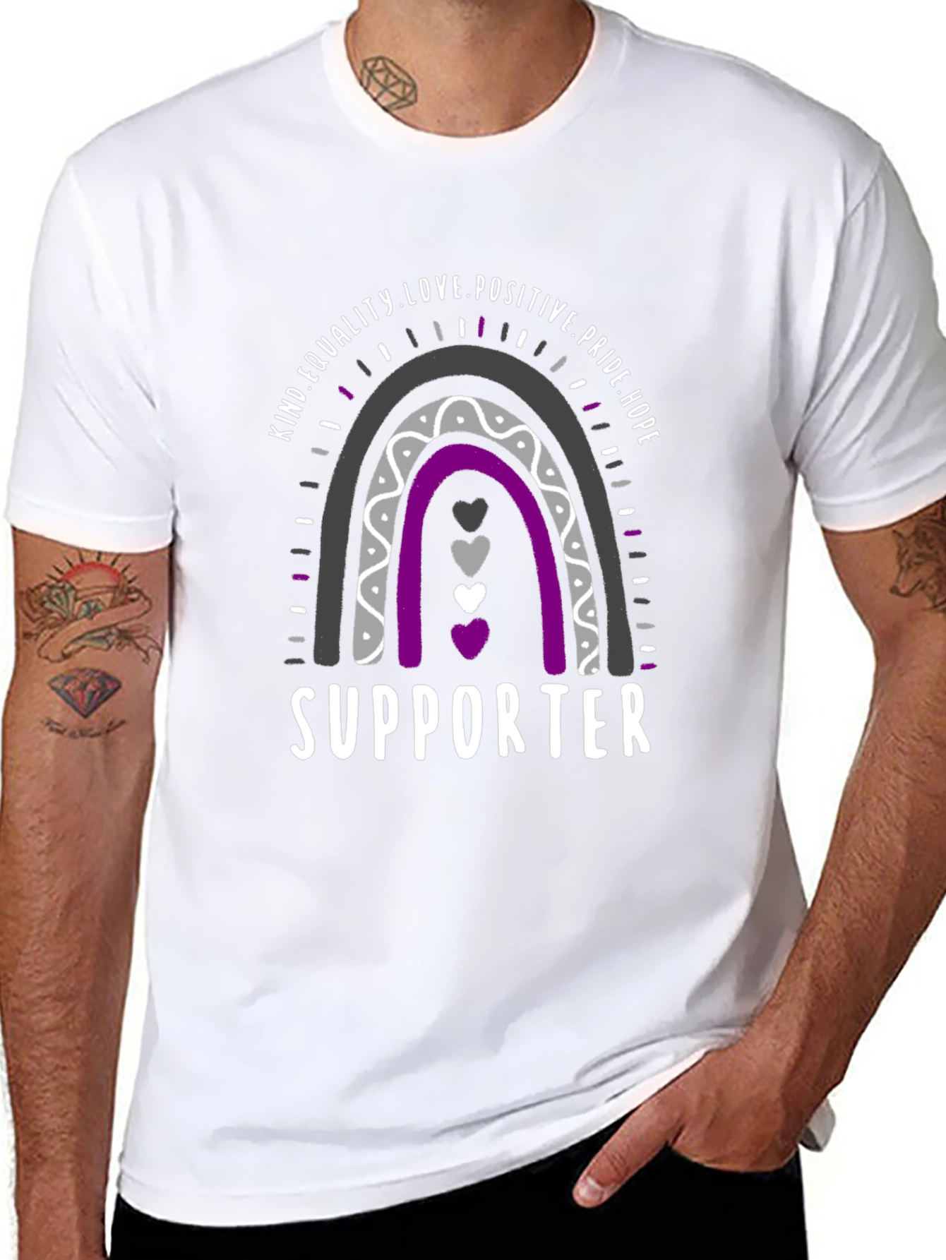 Asexual Pride Supporter T-Shirt