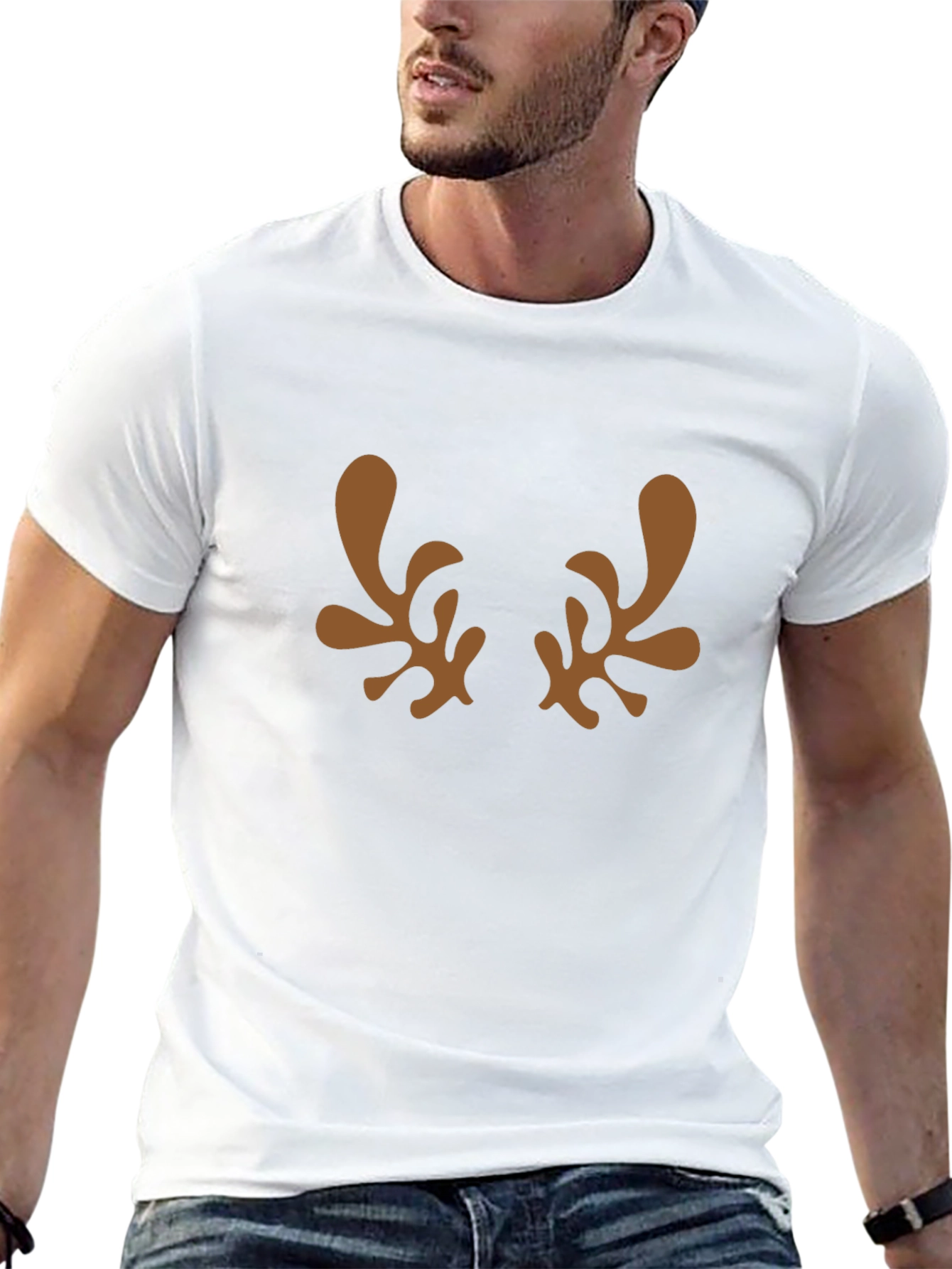 Antler Graphic Black Tee
