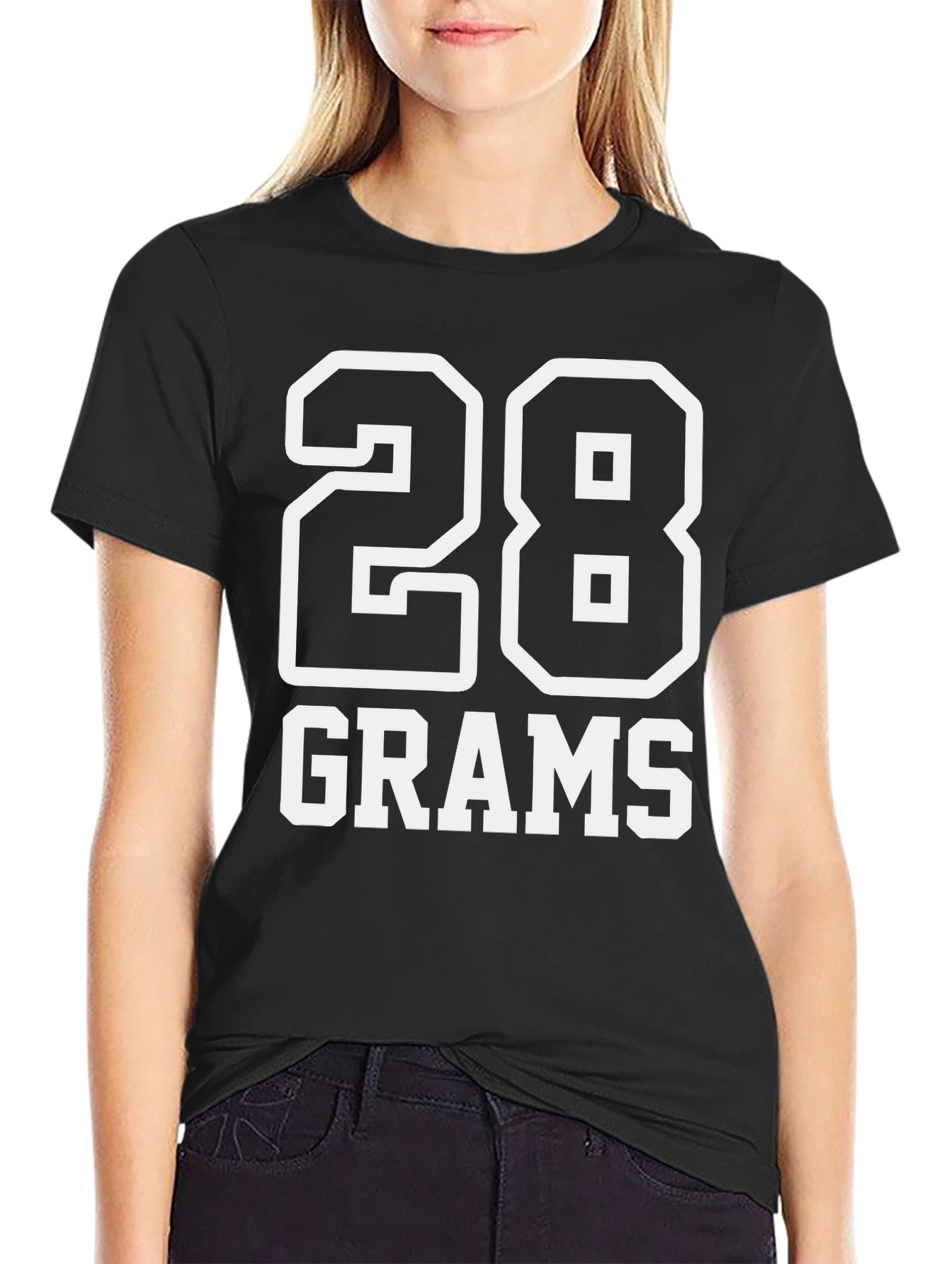 28 Grams T-Shirt Black