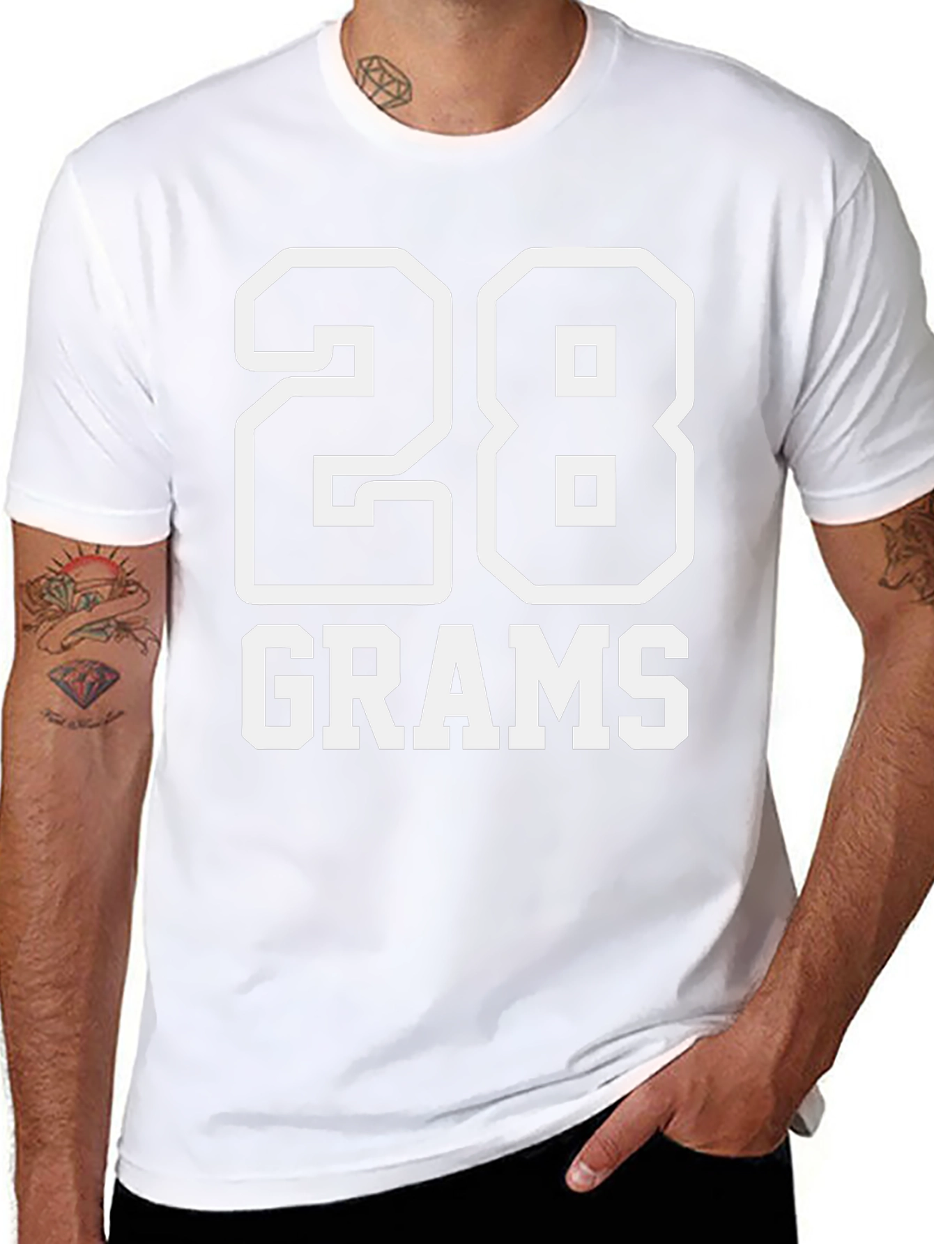 28 Grams T-Shirt Black