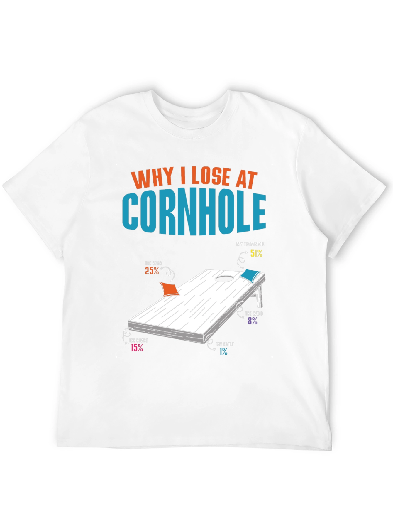 Why I Lose at Cornhole T-Shirt