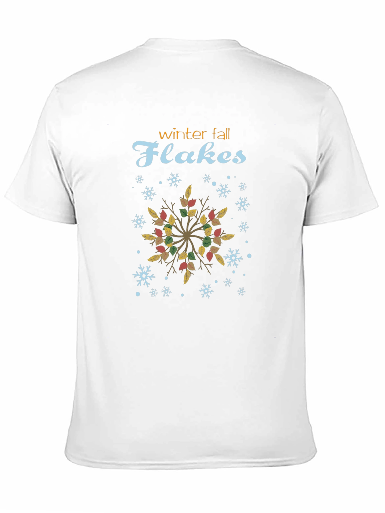 Winter Fall Flakes T-Shirt