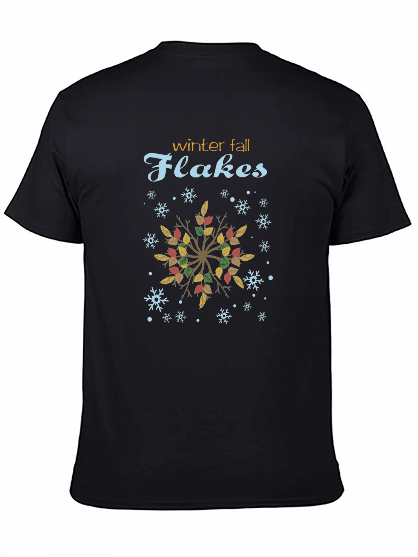Winter Fall Flakes T-Shirt