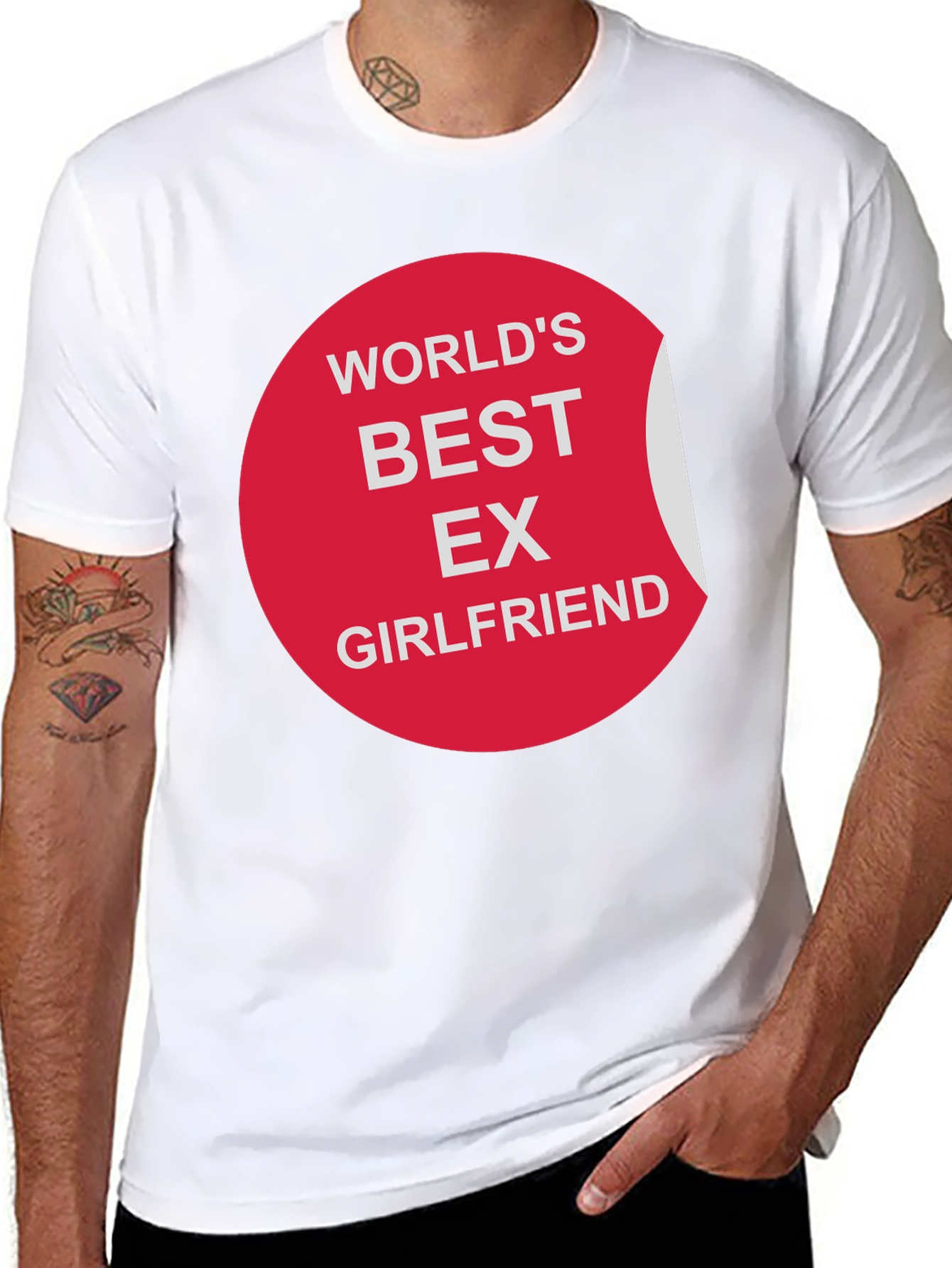 Worlds Best Ex-Girlfriend Humor T-Shirt