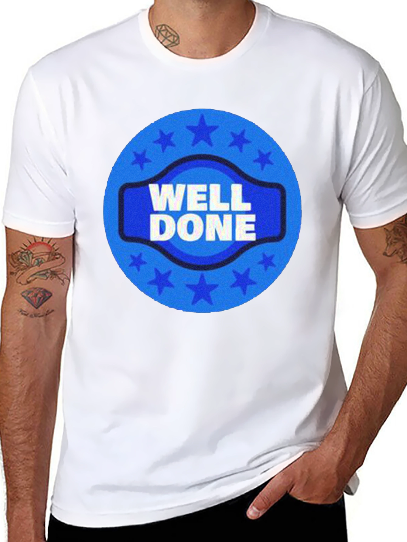 Well Done Graphic T-Shirt - Award Style Design
