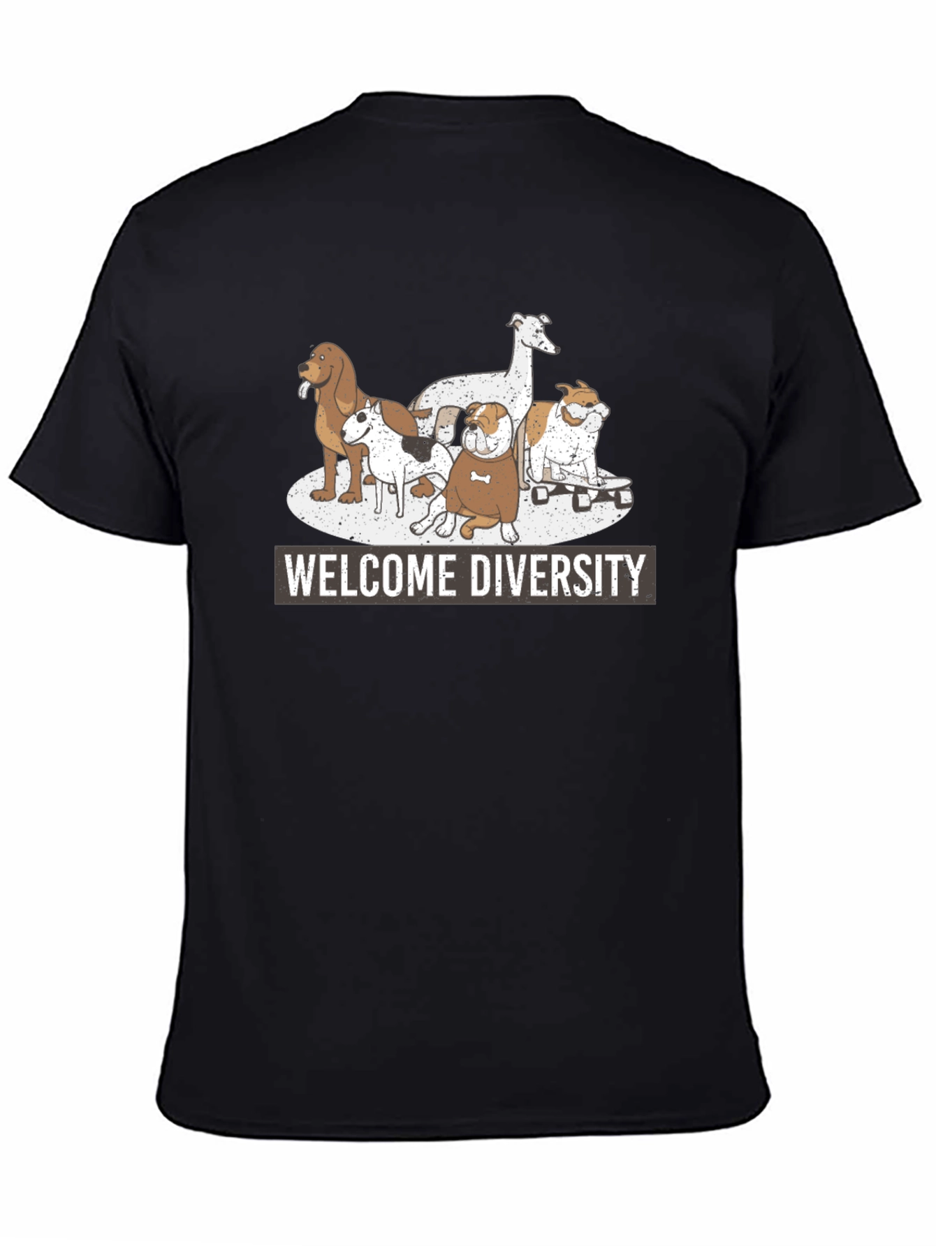 Welcome Diversity Dog T-Shirt