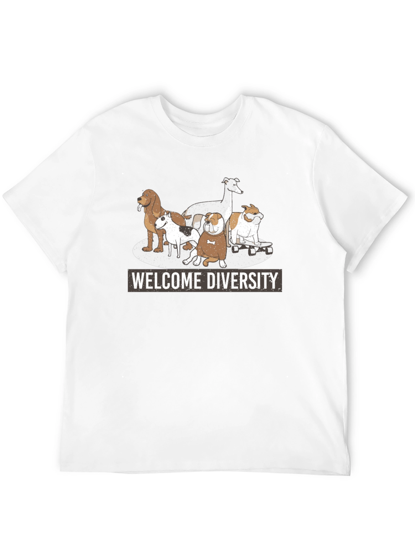 Welcome Diversity Dog T-Shirt