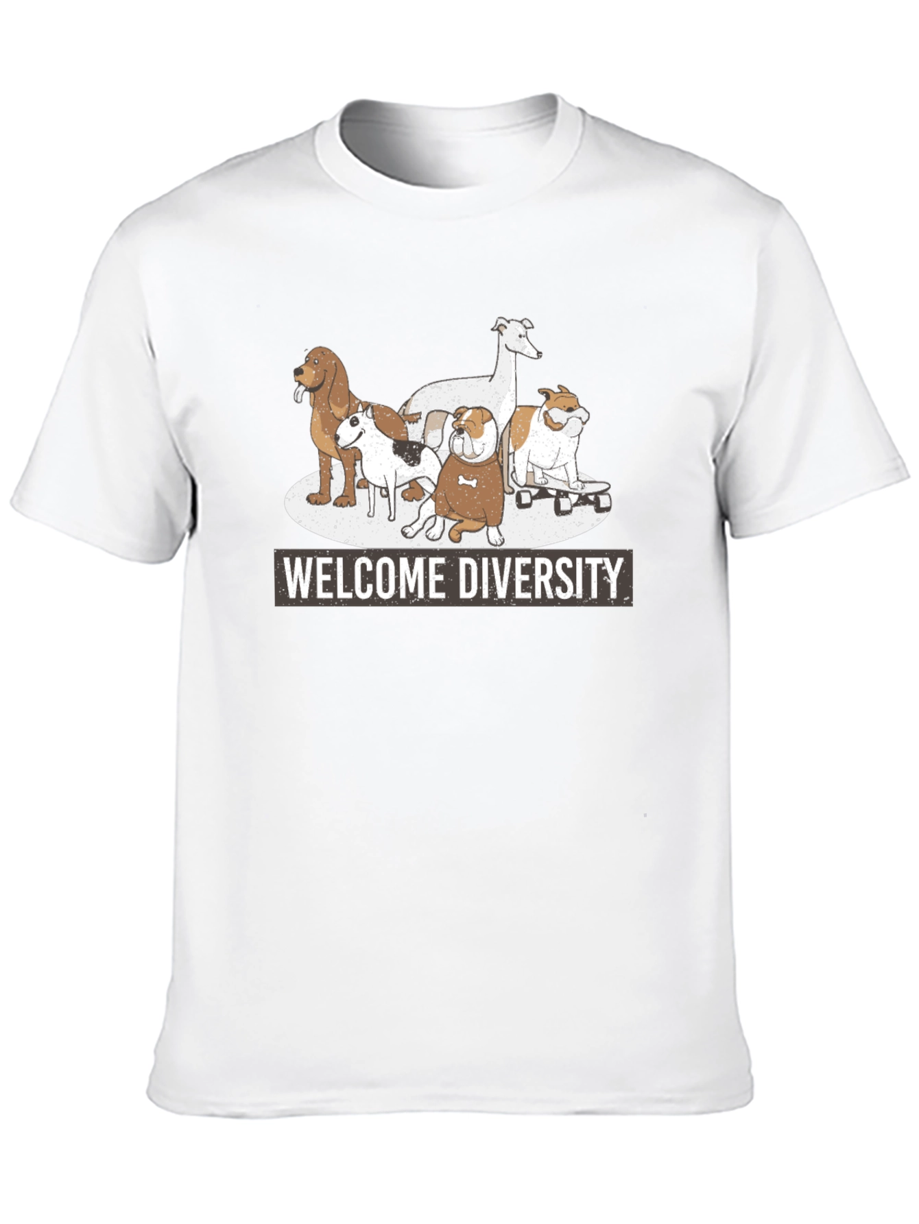 Welcome Diversity Dog T-Shirt