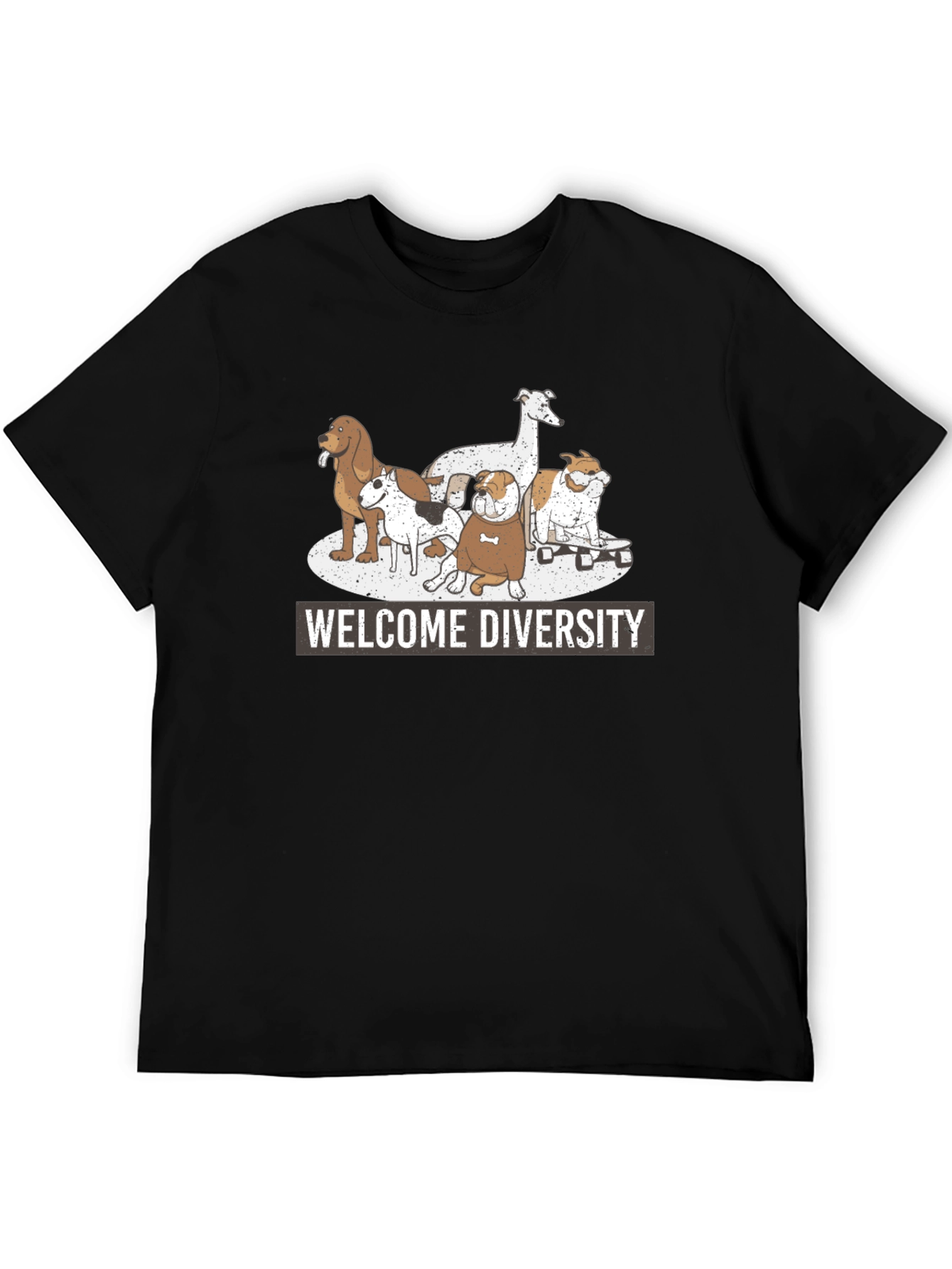 Welcome Diversity Dog T-Shirt