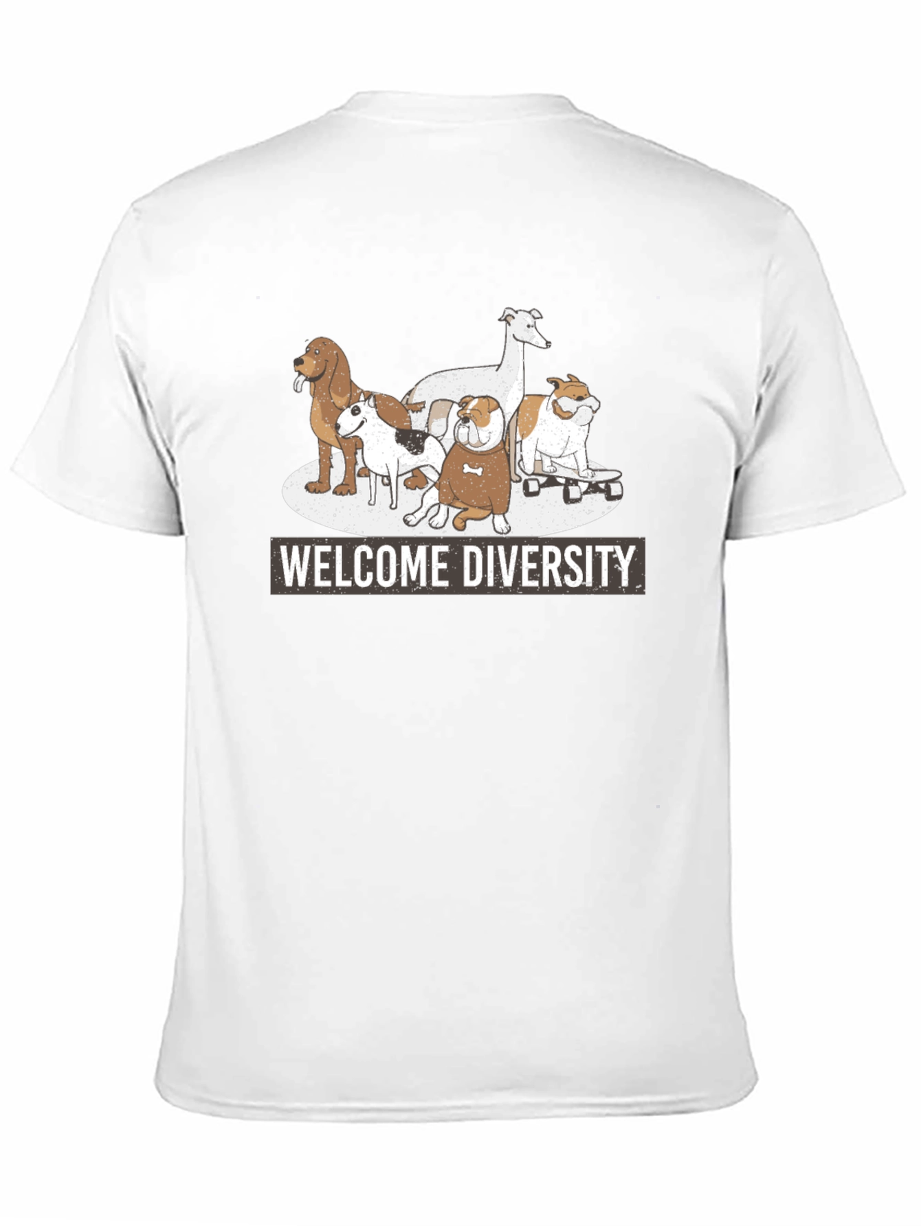 Welcome Diversity Dog T-Shirt