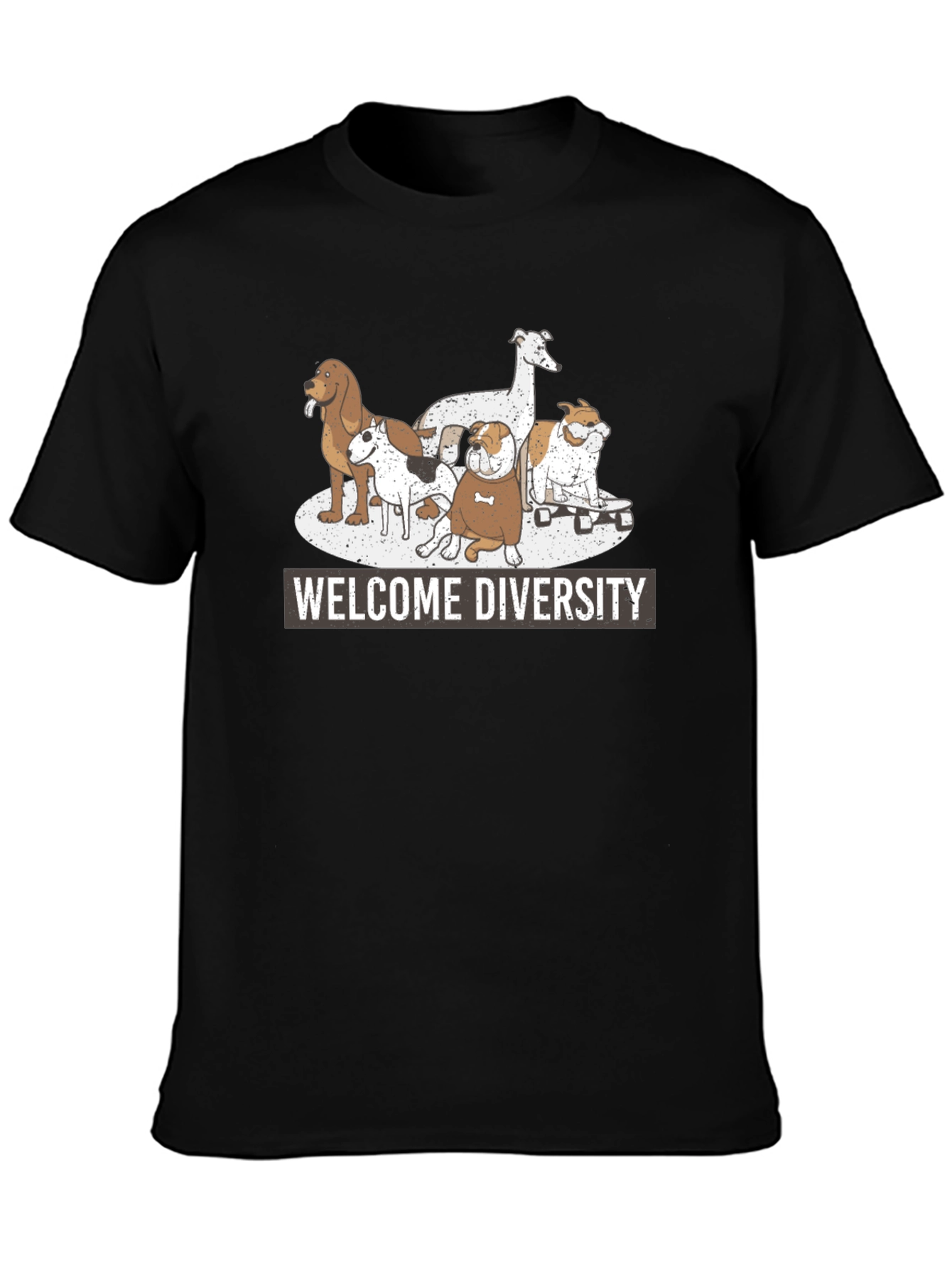 Welcome Diversity Dog T-Shirt