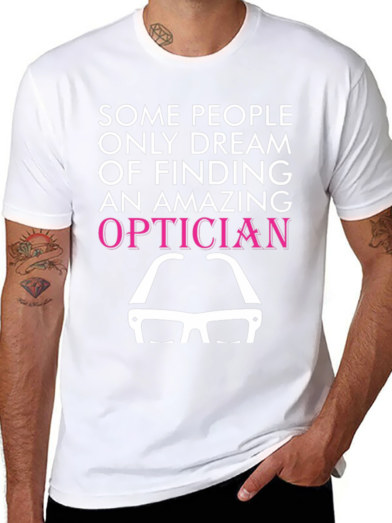 Amazing Optician T-Shirt Funny Eye Doctor Gift