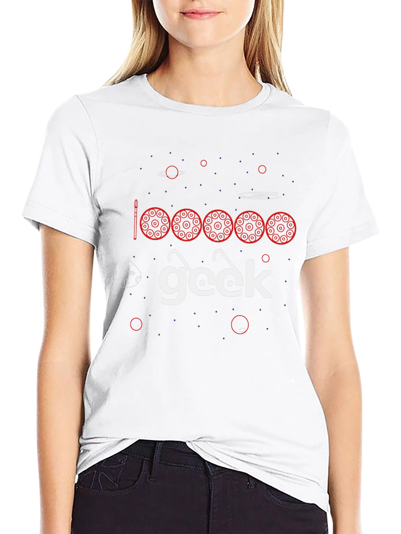 1 Million Geek Black T-Shirt