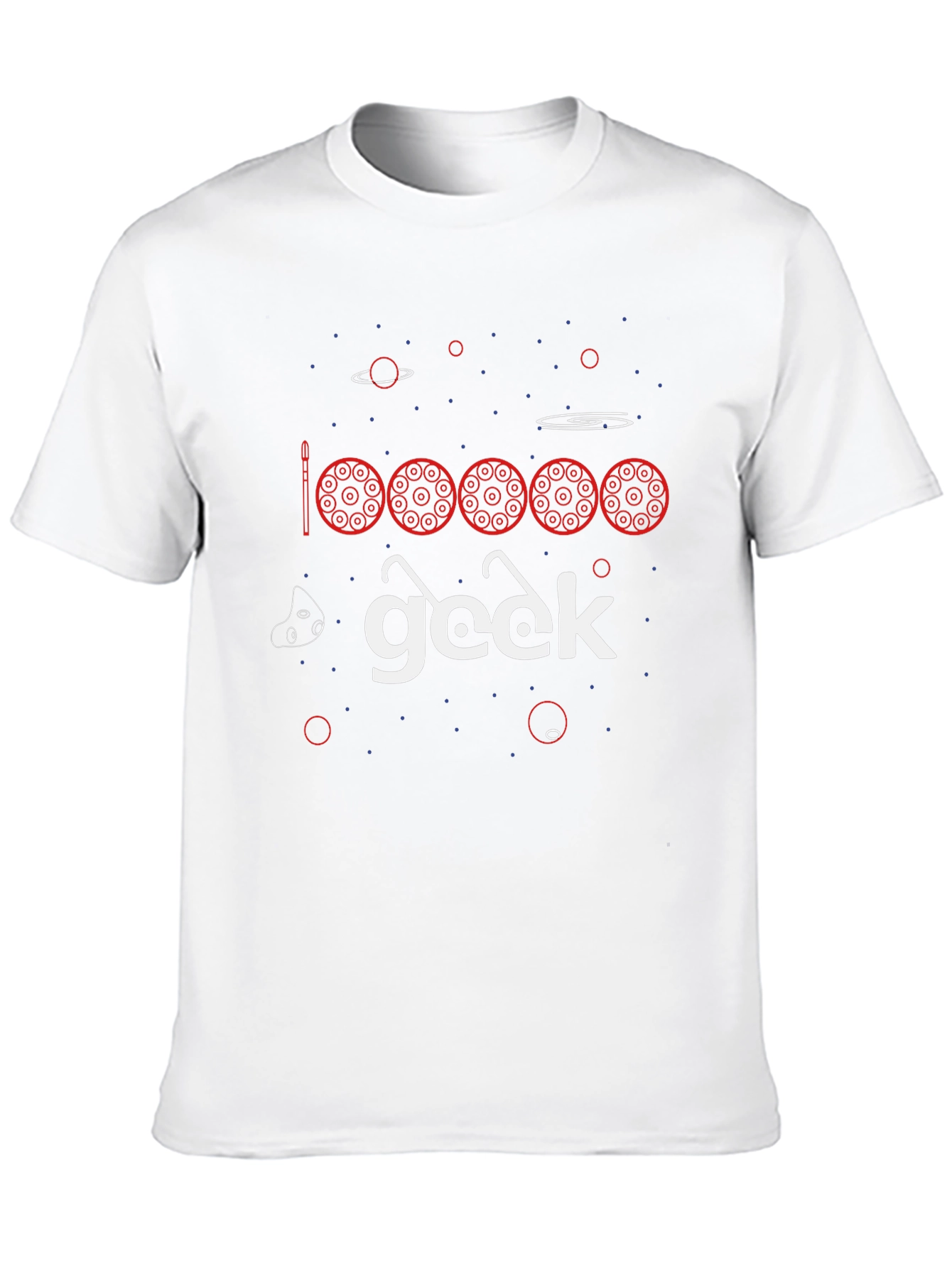 1 Million Geek Black T-Shirt
