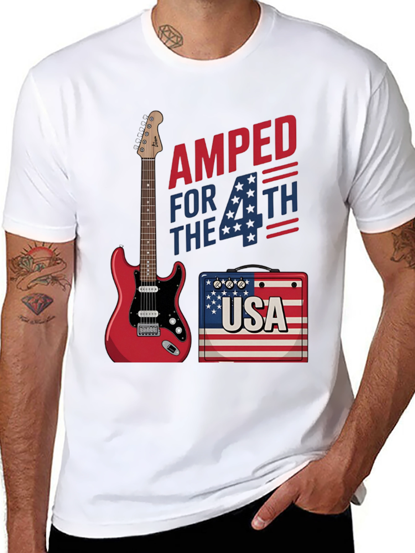 Amped for the 4th T-Shirt