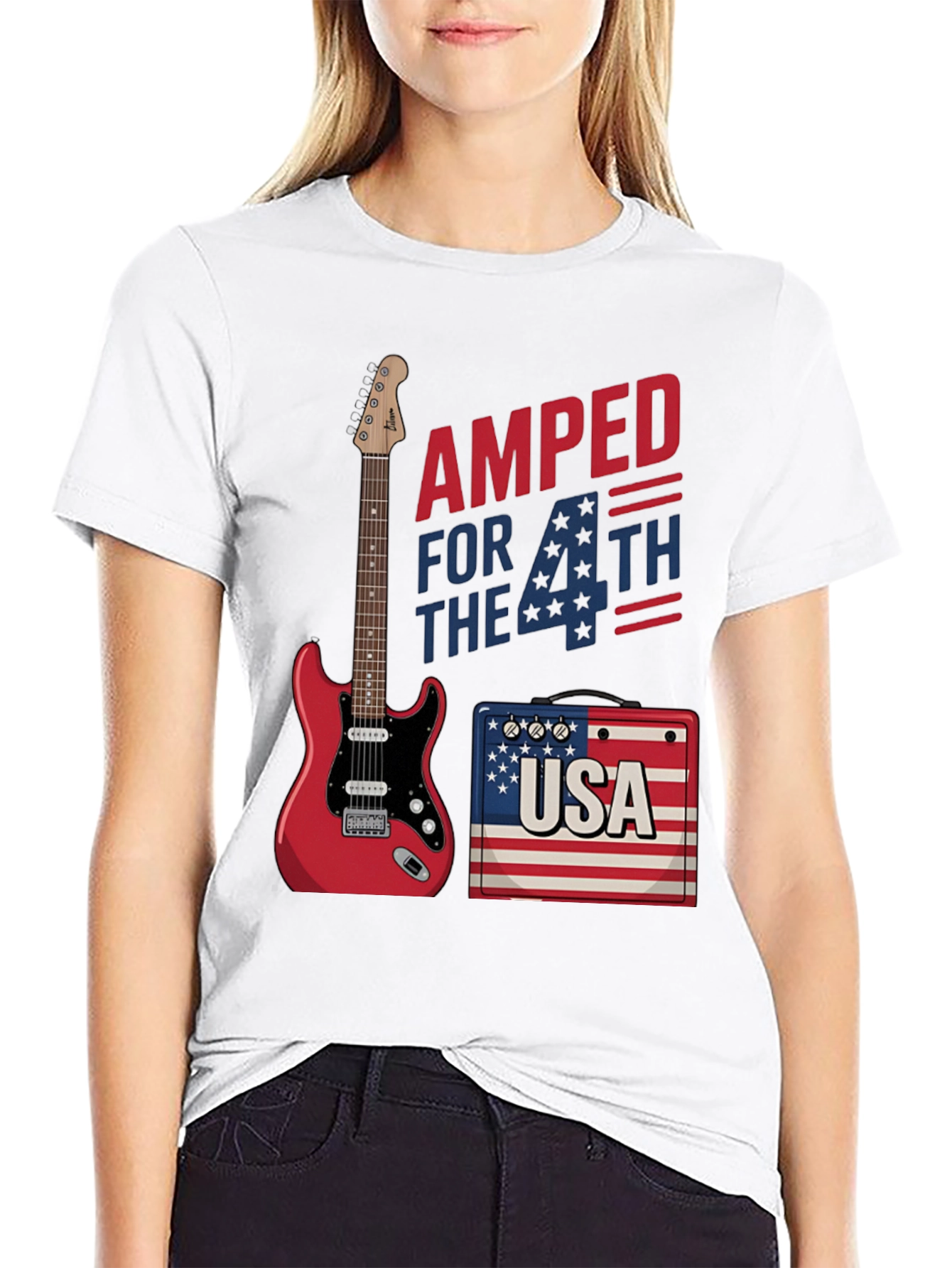 Amped for the 4th T-Shirt