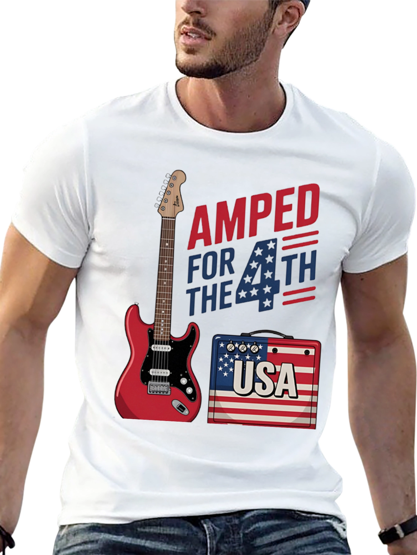 Amped for the 4th T-Shirt