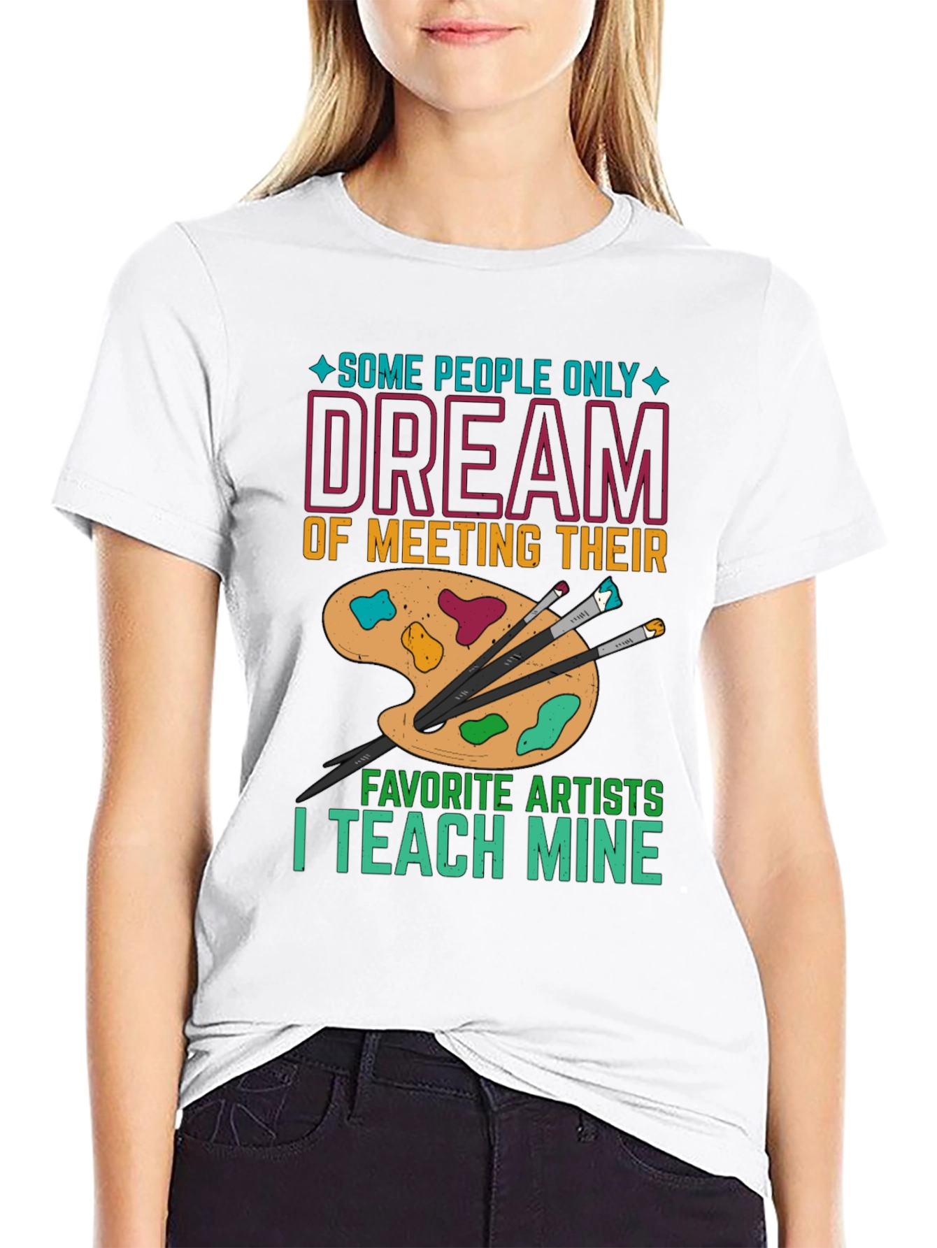 Artist Teacher Graphic T-Shirt