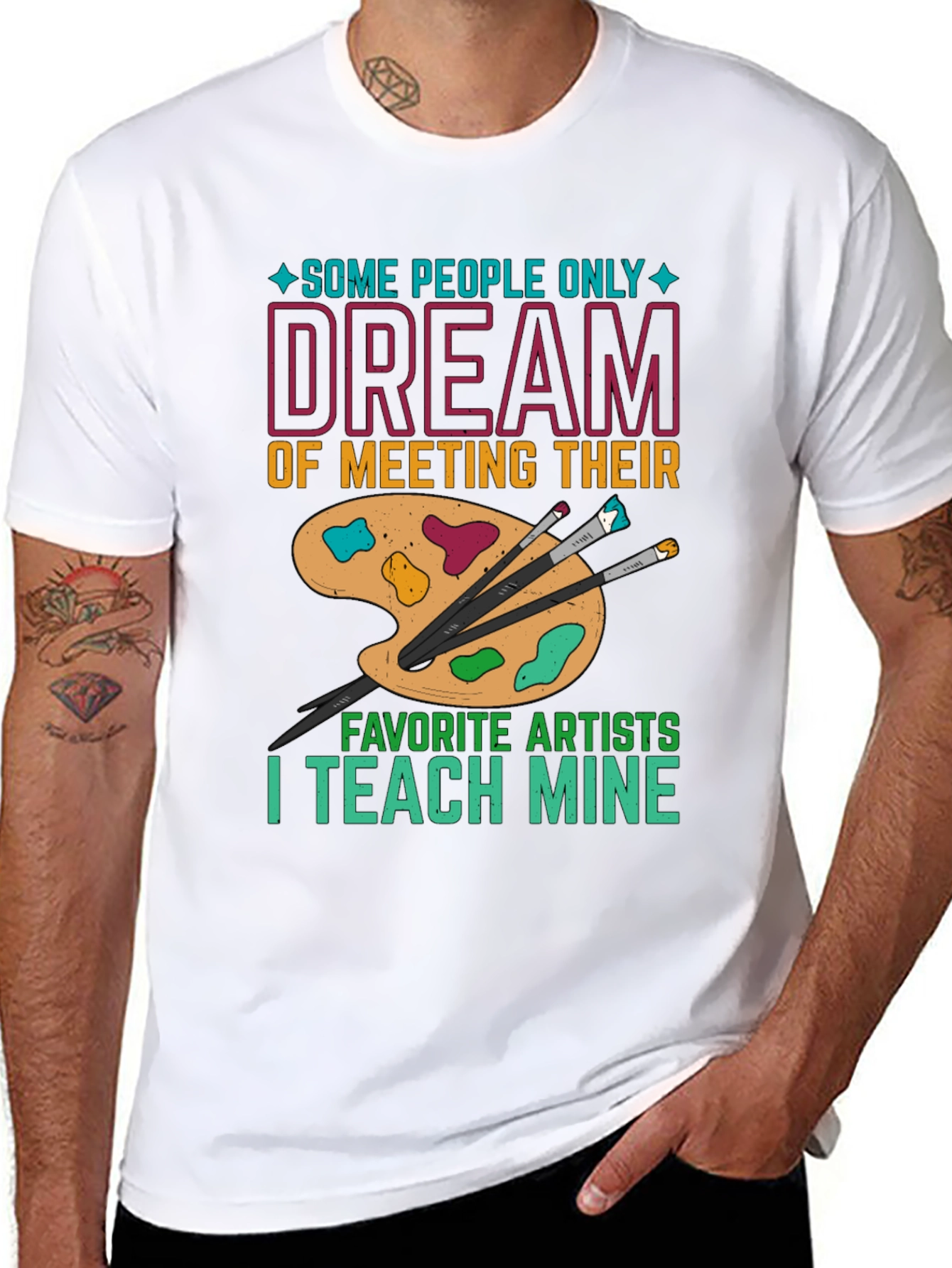 Artist Teacher Graphic T-Shirt