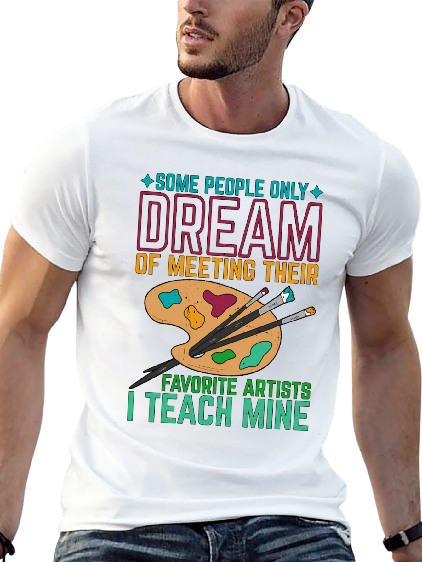 Artist Teacher Graphic T-Shirt