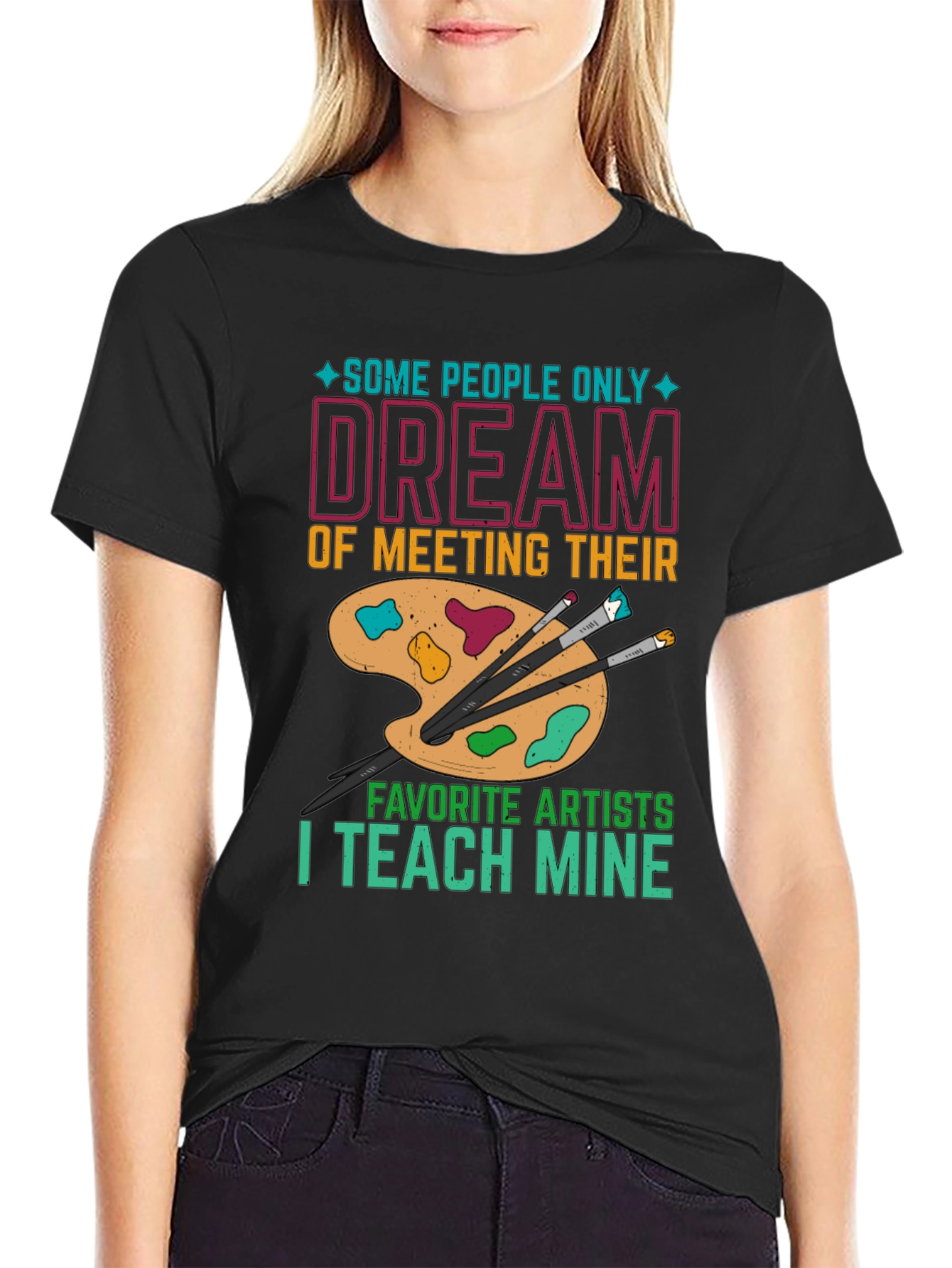 Artist Teacher Graphic T-Shirt