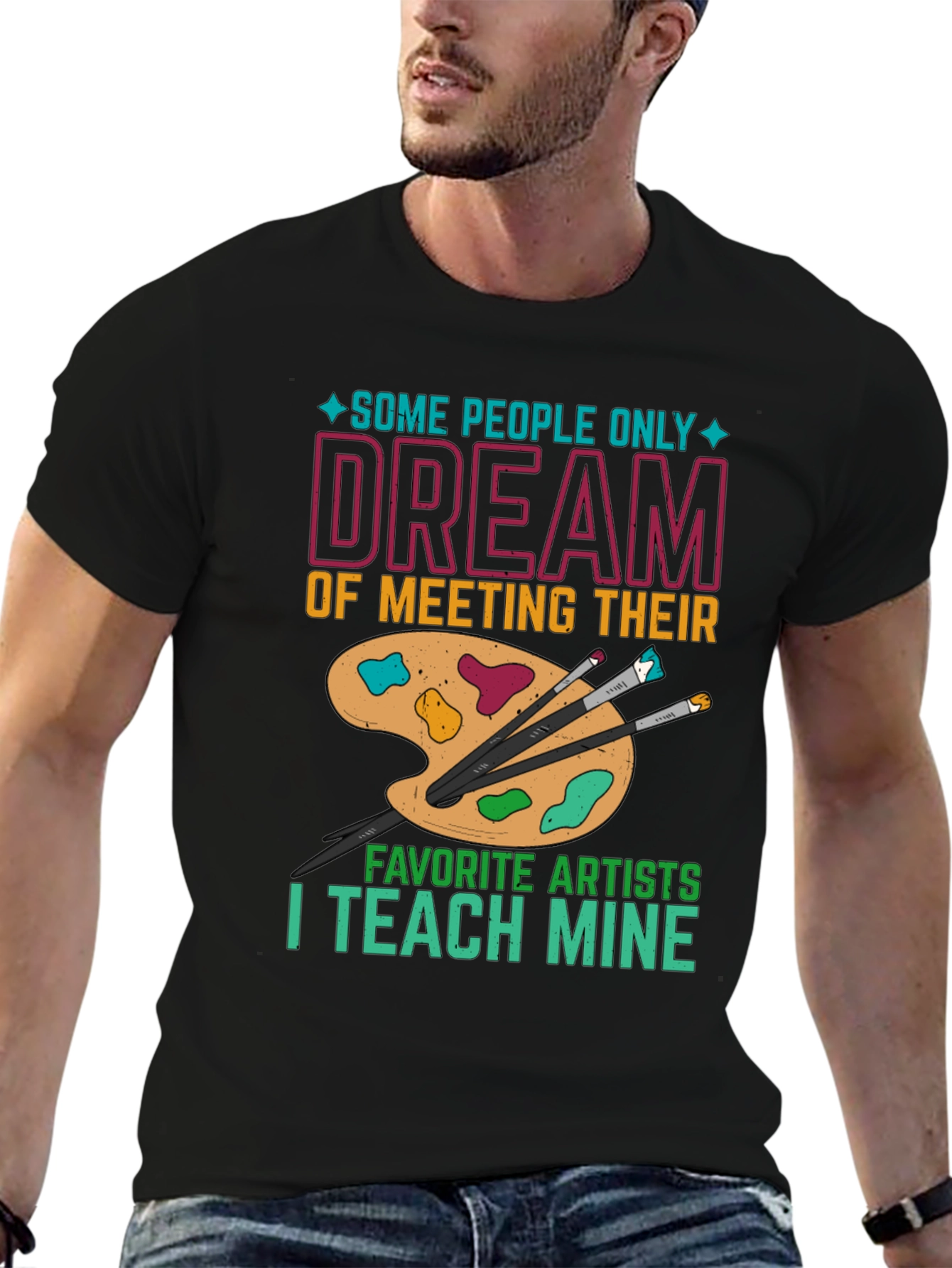 Artist Teacher Graphic T-Shirt