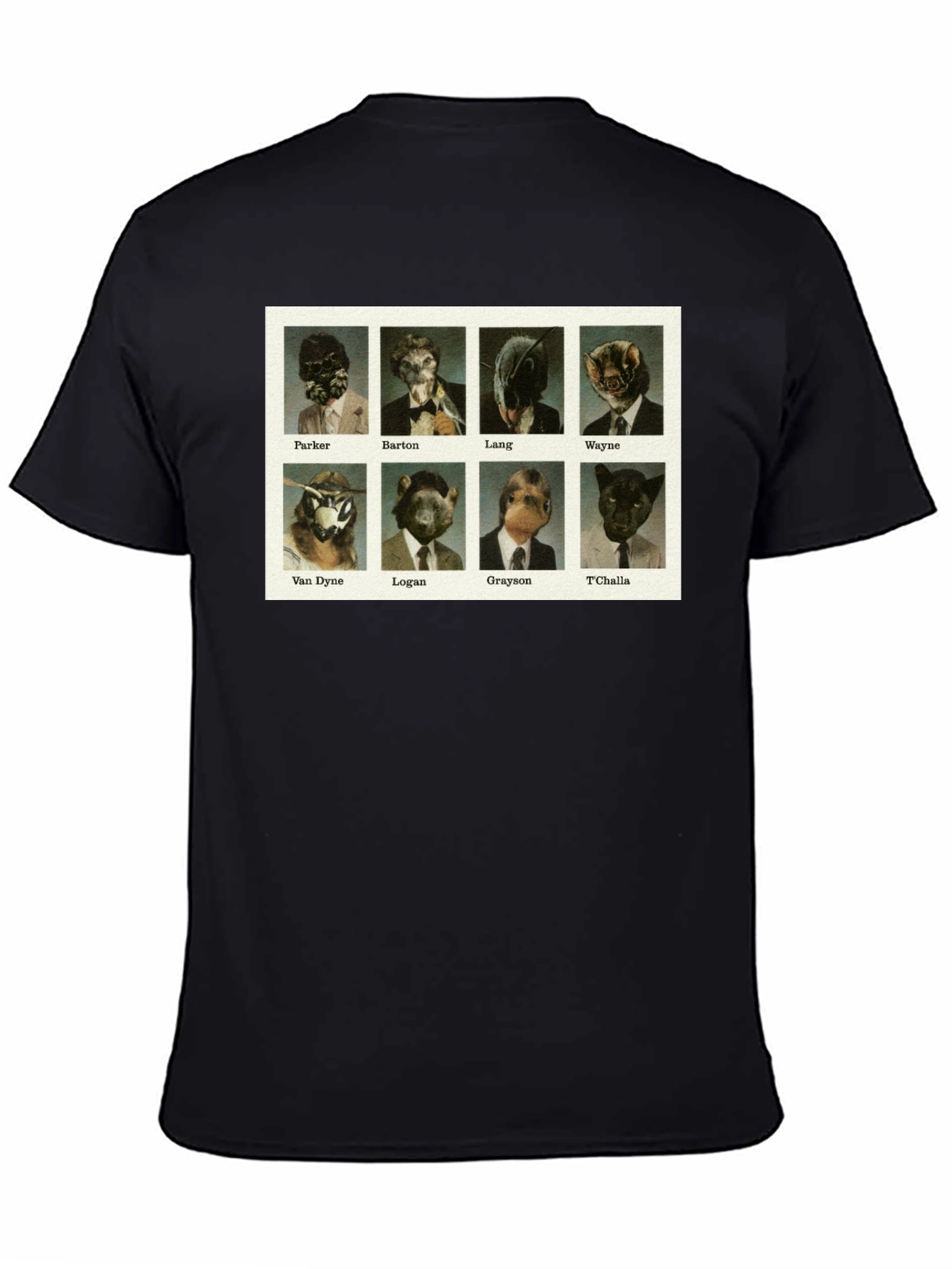 Animal Superhero Character T-Shirt
