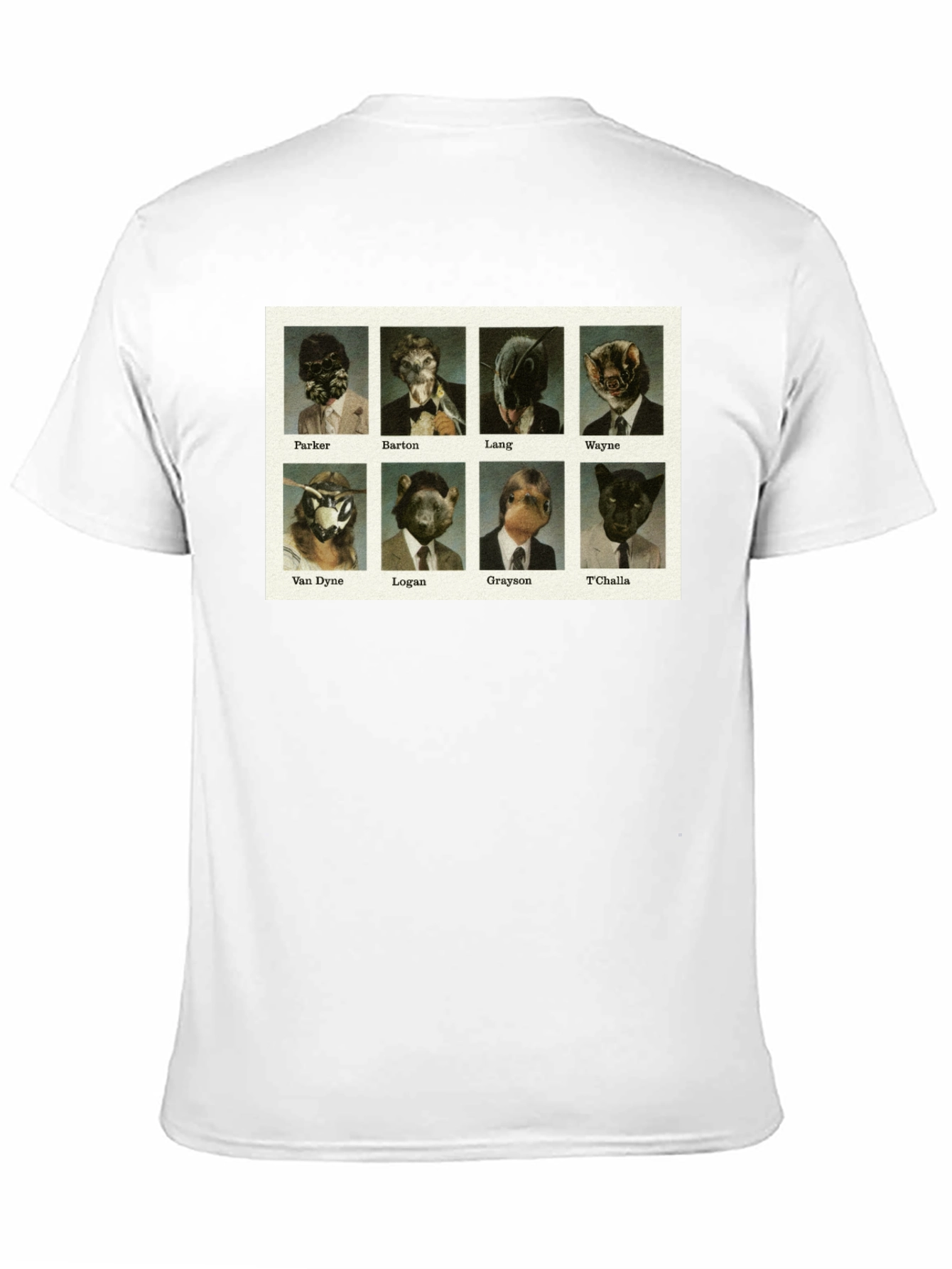 Animal Superhero Character T-Shirt