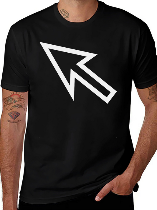 Arrow Pointer Graphic Tee - Bold Modern Design