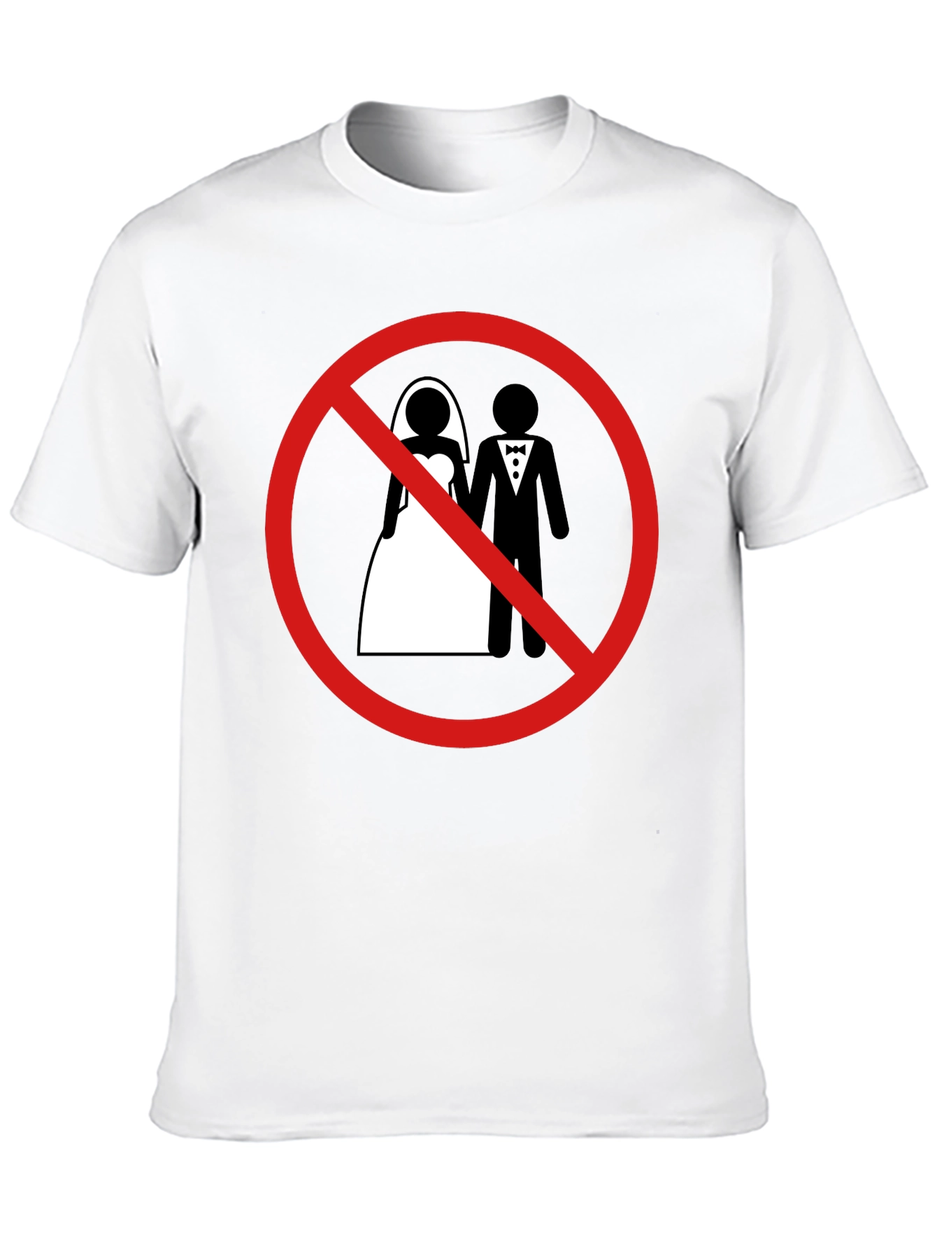Anti-Marriage Graphic Tee - Black