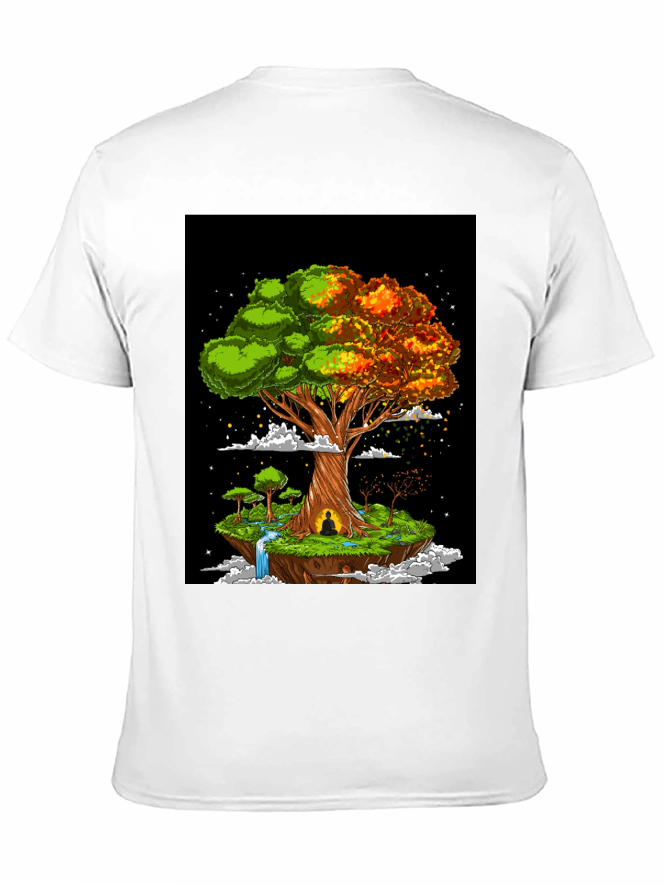 Yin Yang Tree Graphic Tee - Balance & Harmony