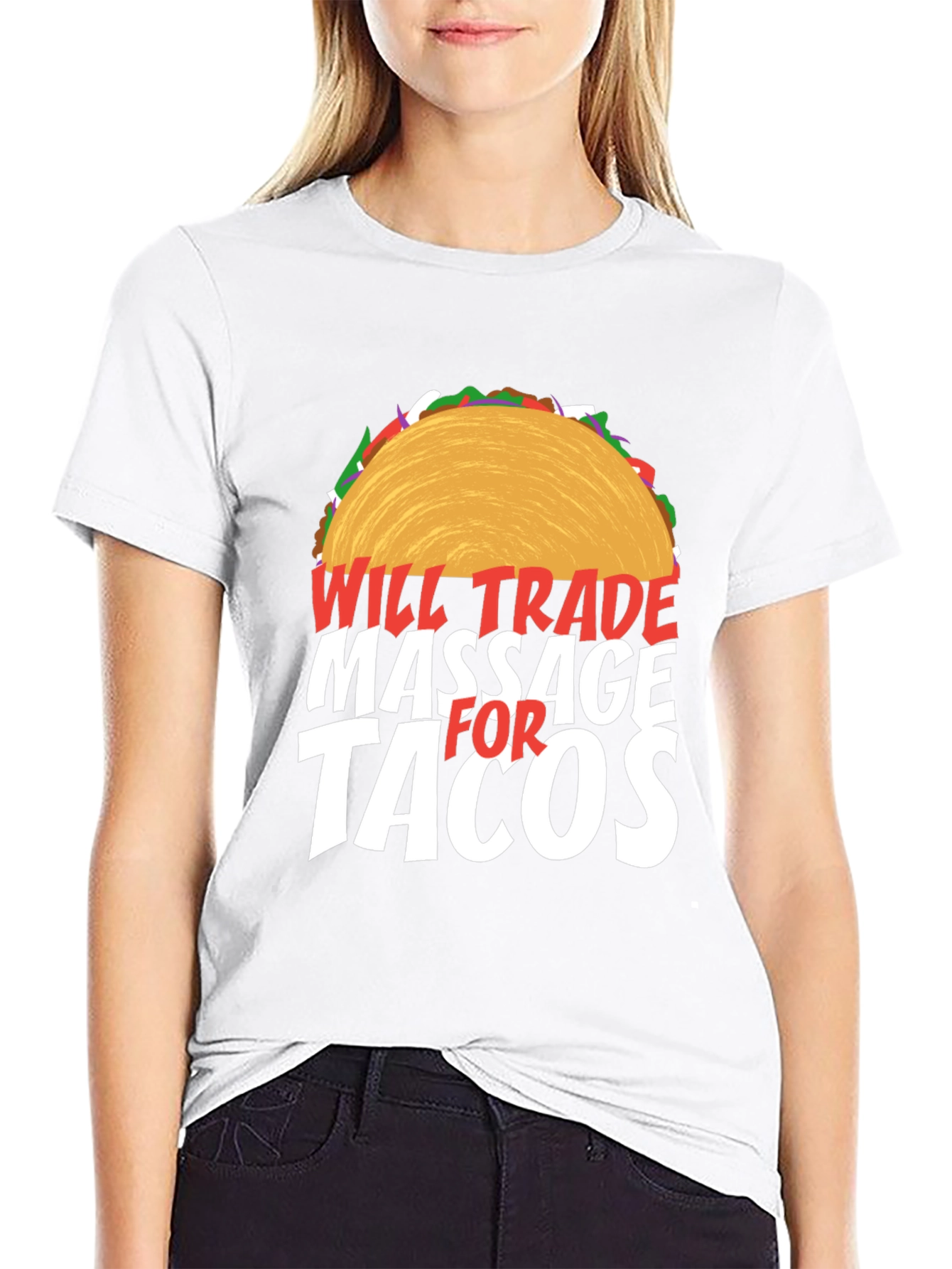 Will Trade Massage for Tacos Funny T-Shirt