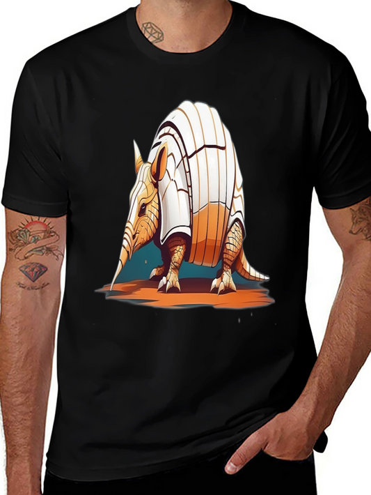 Armadillo Graphic T-Shirt - Cool Animal Tee