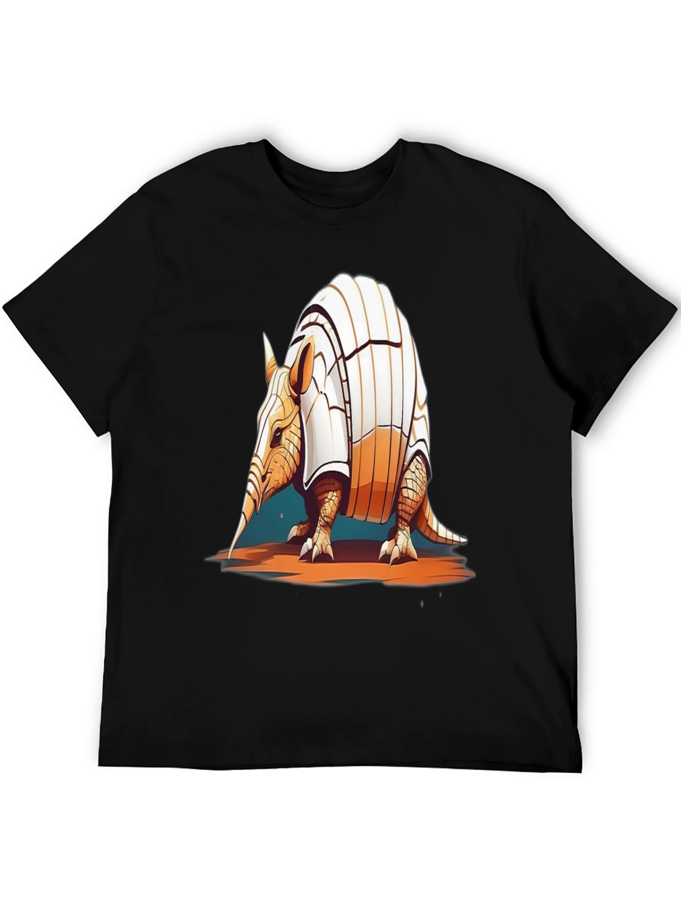 Armadillo Graphic T-Shirt - Cool Animal Tee