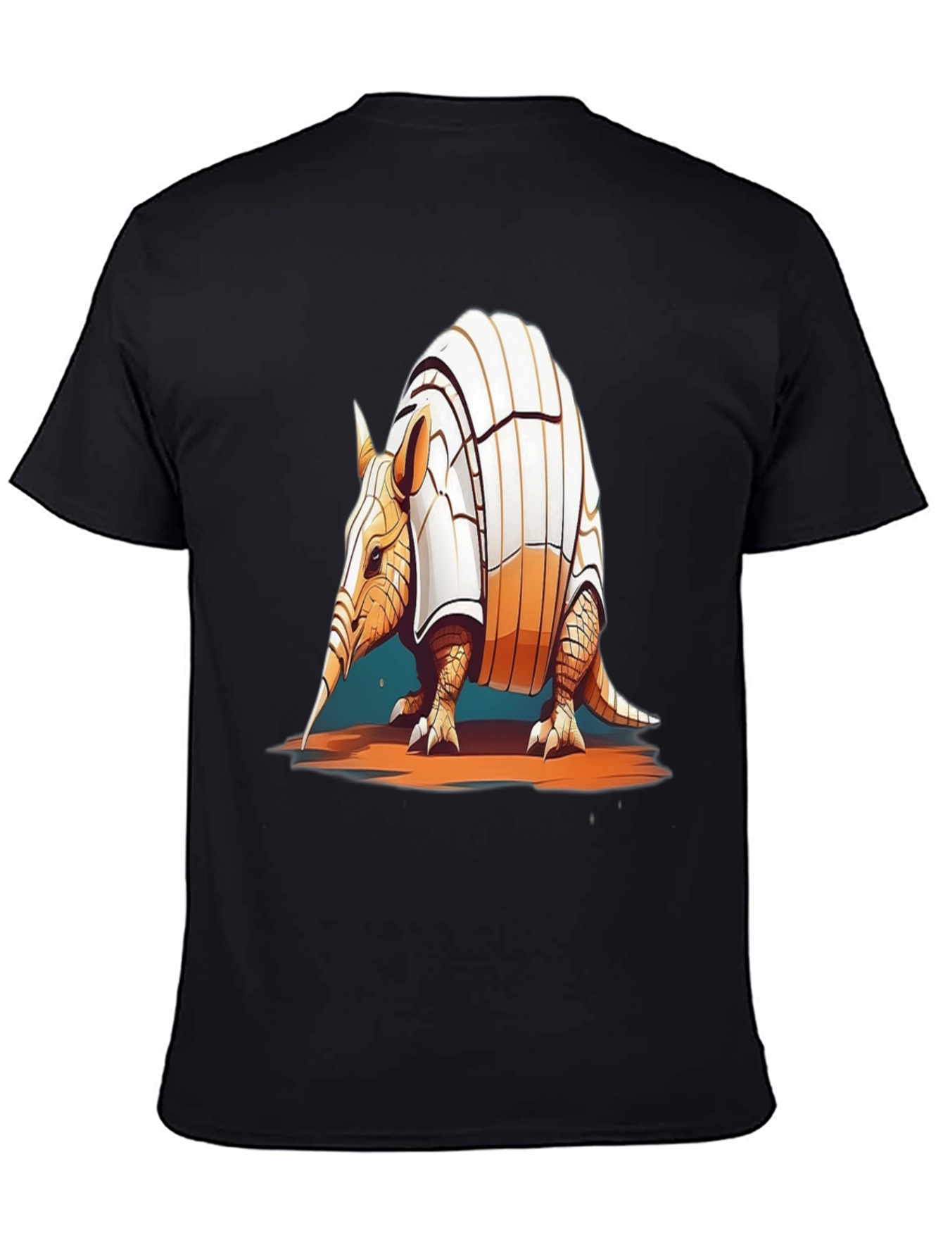 Armadillo Graphic T-Shirt - Cool Animal Tee