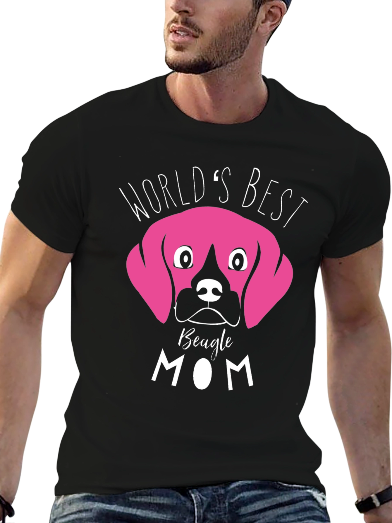 Worlds Best Beagle Mom T-Shirt