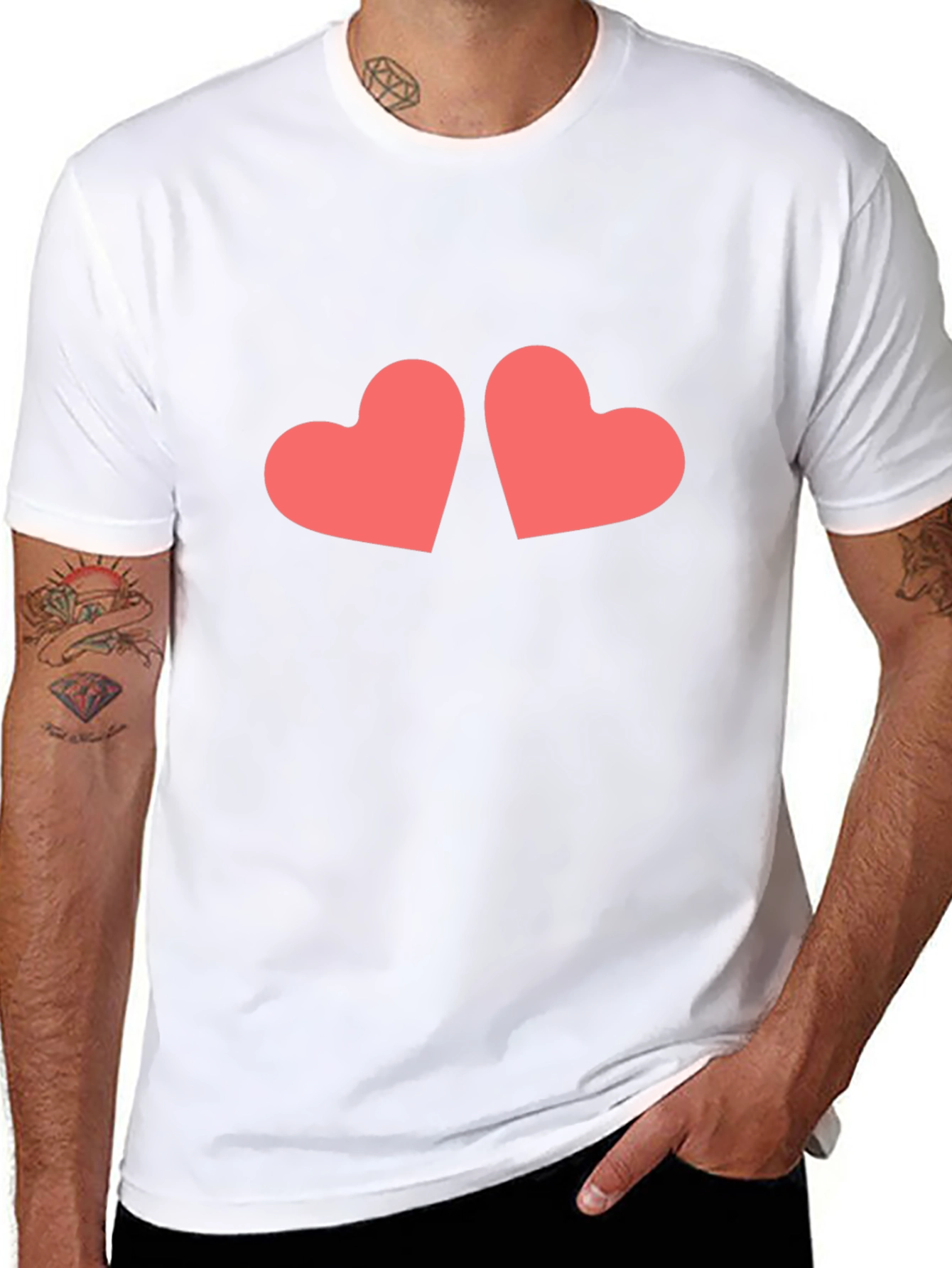 Heartfelt Black T-Shirt