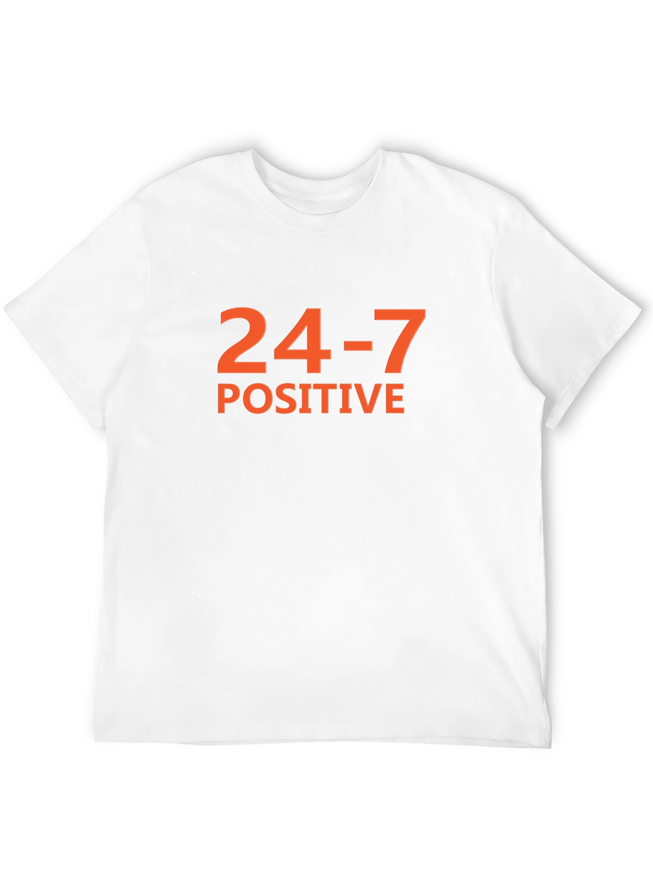 24-7 Positive Graphic Tee - Black Short Sleeve