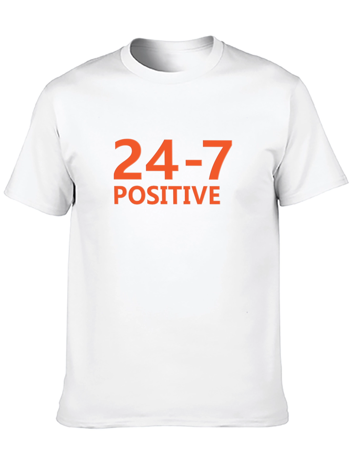24-7 Positive Graphic Tee - Black Short Sleeve