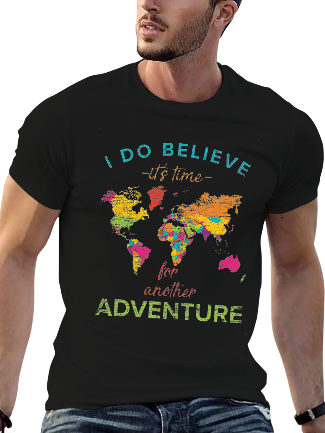 Adventure Time World Map Tee